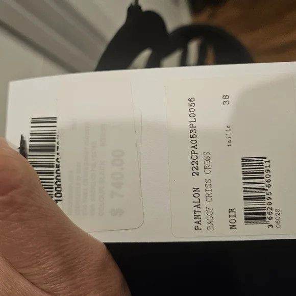 Courreges Courreges Criss Cross Pants Size 26" / US 2 / IT 38 - 6 Thumbnail