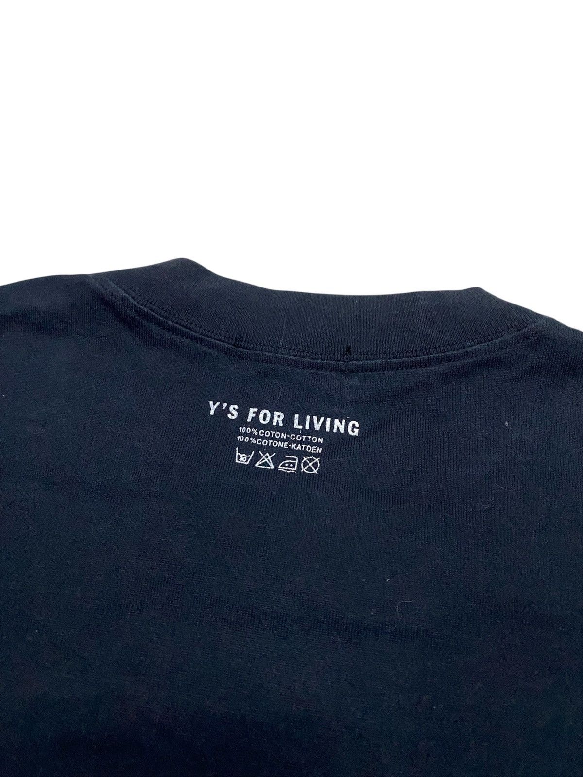 Y's 1990s Y’s Back wash tag logo tee Size US M / EU 48-50 / 2 - 1 Thumbnail