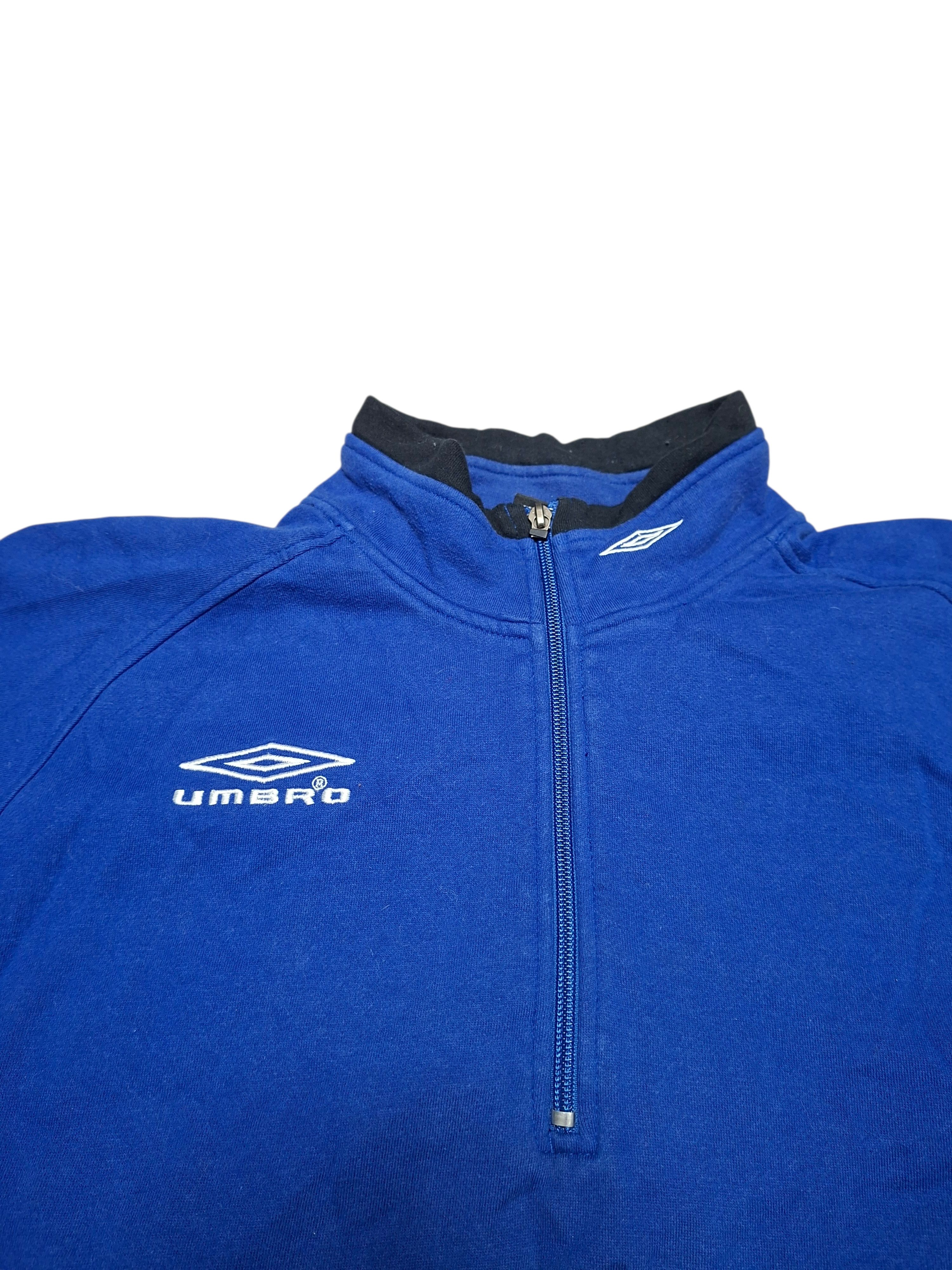 Umbro UMBRO VINTAGE 1/3 TRAINING SWEATSHIRT Size US XXL / EU 58 / 5 - 2 Thumbnail