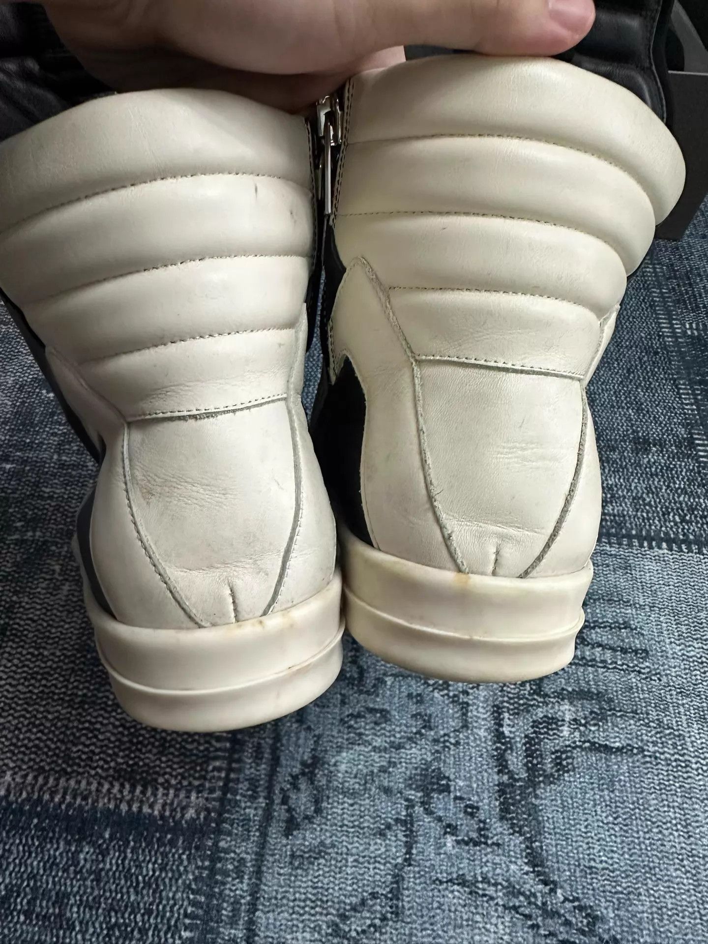 Rick Owens Rick Owens Iconic Triangular Logo 42 Mint Condition Size US 9 / EU 42 - 7 Thumbnail