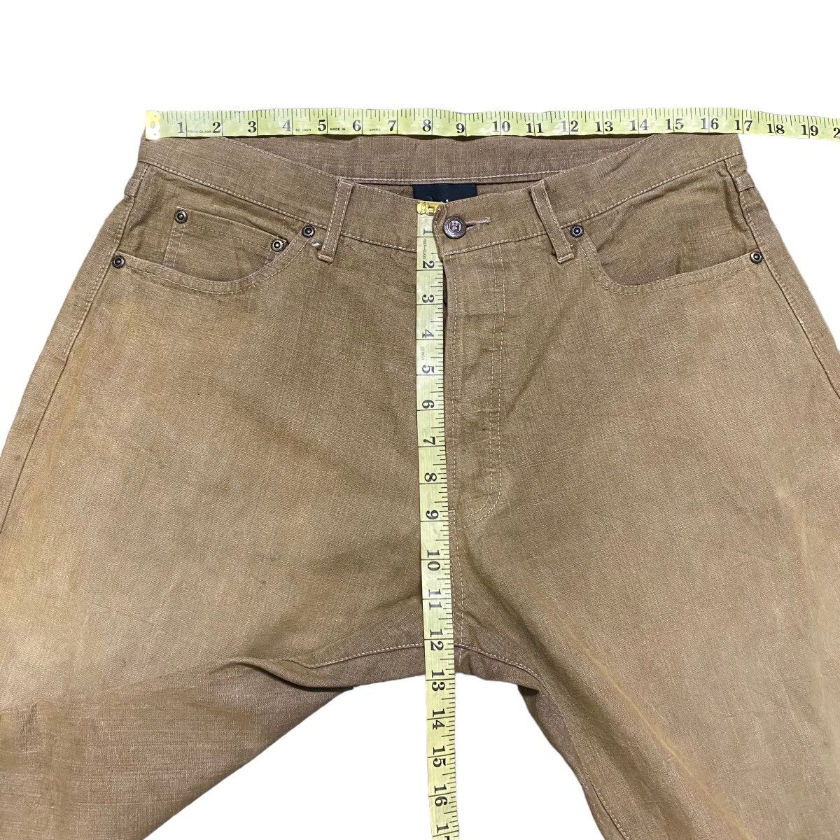 Vintage Vintage PNB NATION Canvas Cotton Baggy Skater Pants Selvedge Size US 33 - 18 Thumbnail