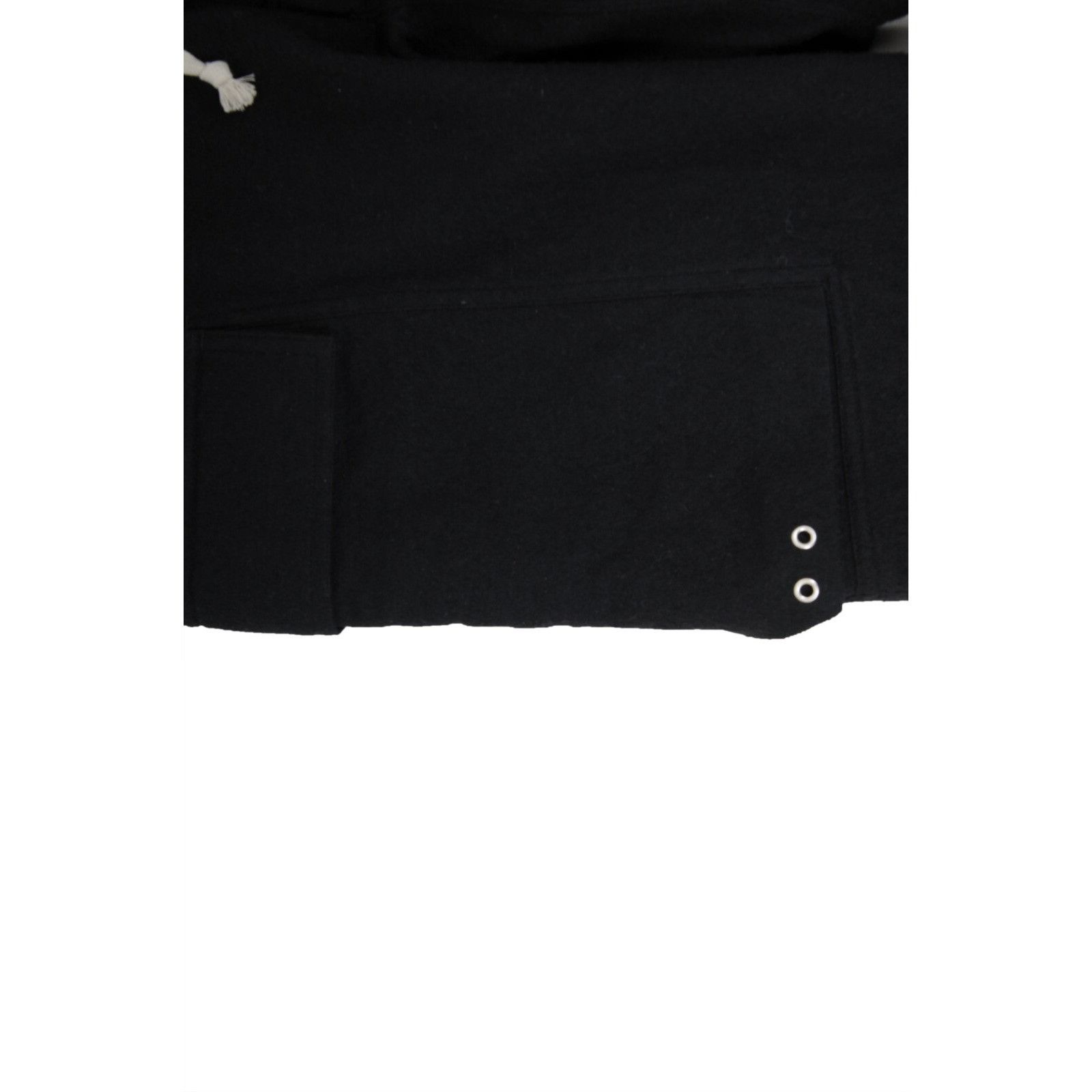 Rick Owens Black Wool Drop Crotch Cargo Pants FW21 Gethsemane - 02181 Size US 32 / EU 48 - 6 Thumbnail