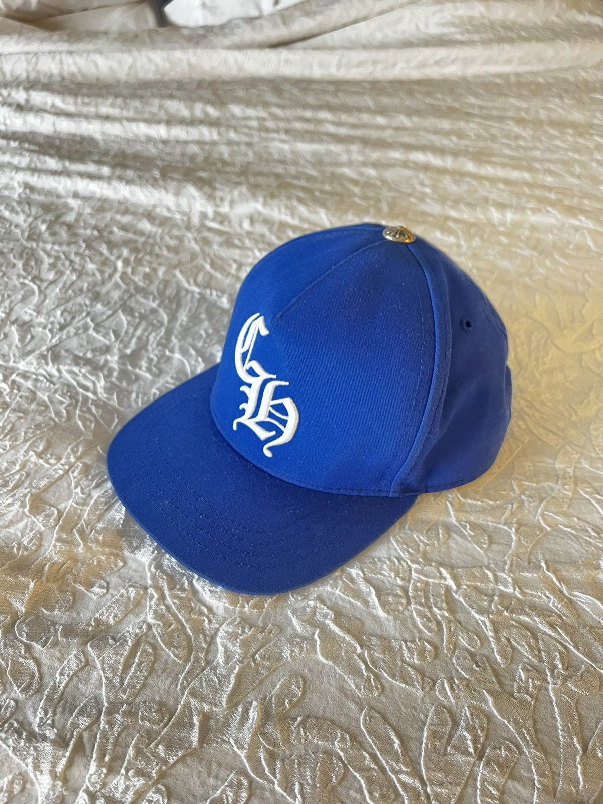 image of Chrome Hearts Hat in Blue, Men's