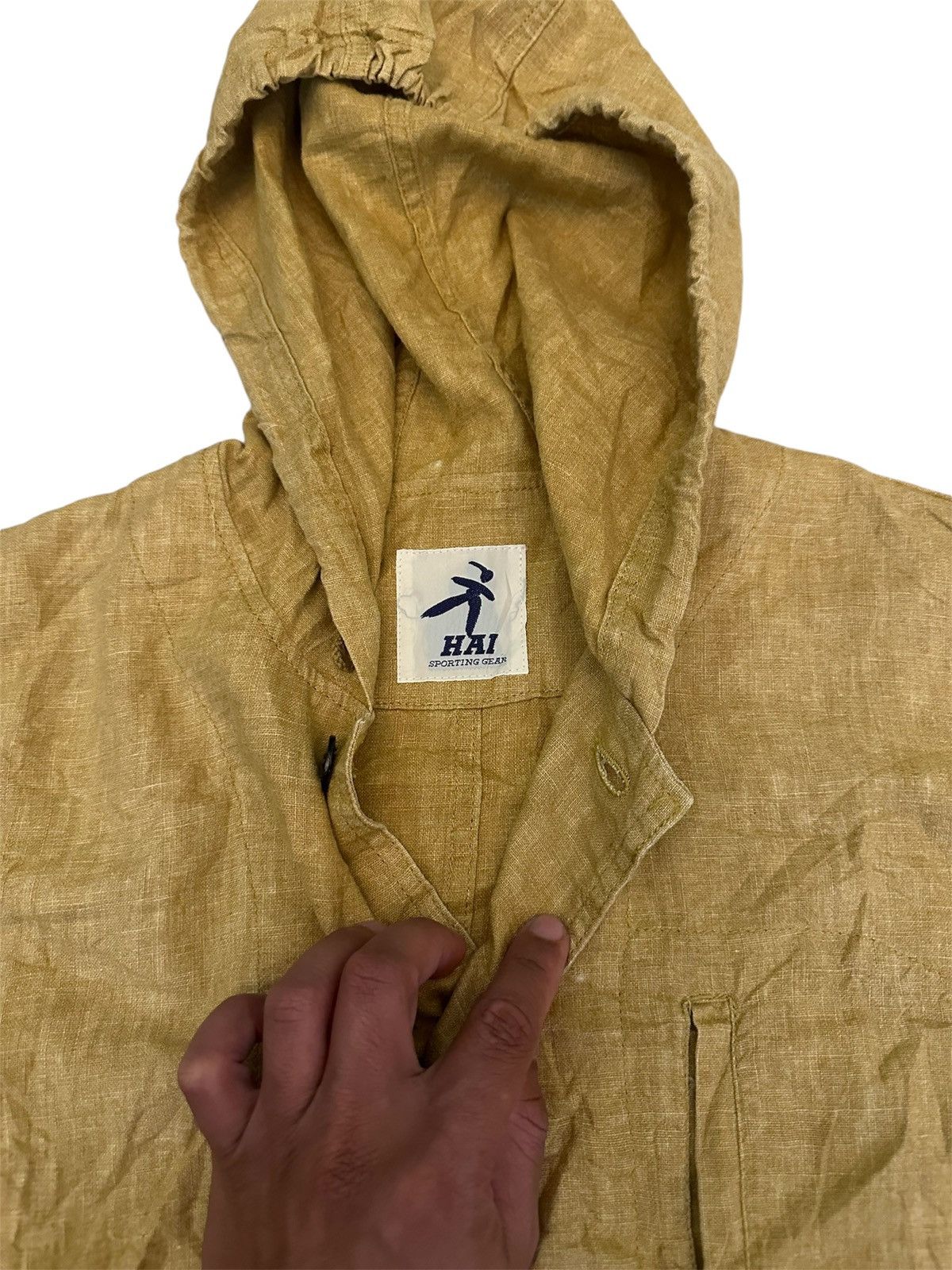Hai Sporting Gear × Issey Miyake × Vintage vintage hoddies hai sporting gear lining material Size US M / EU 48-50 / 2 - 3 Thumbnail