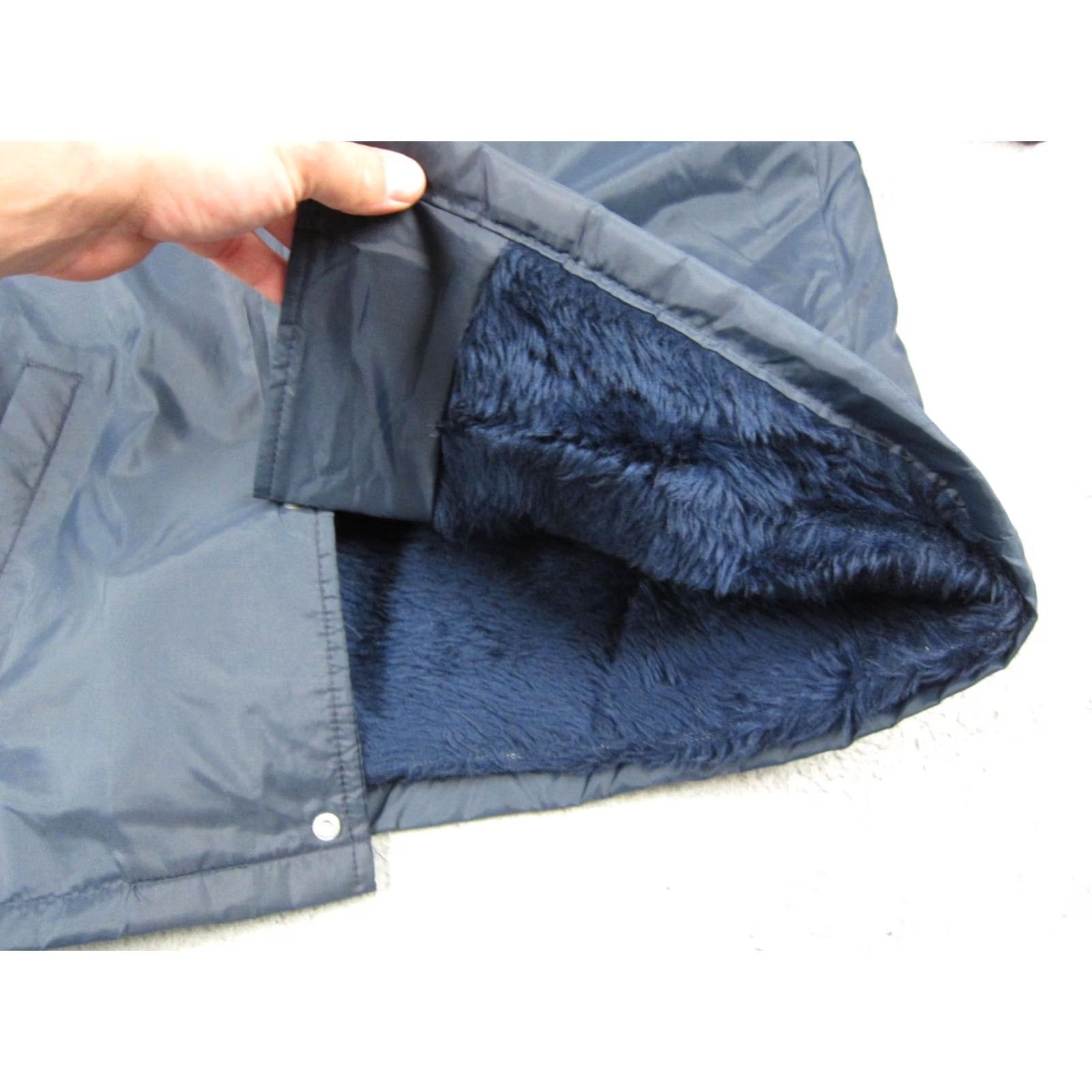 Vintage VINTAGE Weather Breaker Jacket Mens Bomber Jacket Blue 90s Lined Nylon Zip Small S Size US S / EU 44-46 / 1 - 5 Thumbnail
