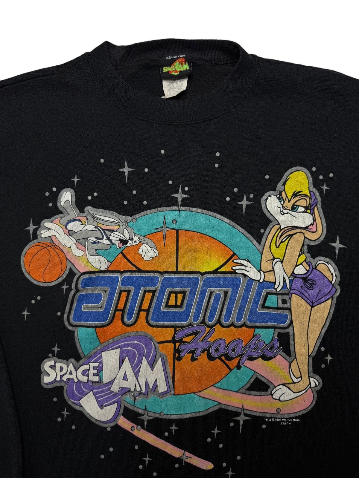 Vintage Vintage 1996 Looney Tunes Space Jam Sweater Size US XL / EU 56 / 4 - 3 Thumbnail