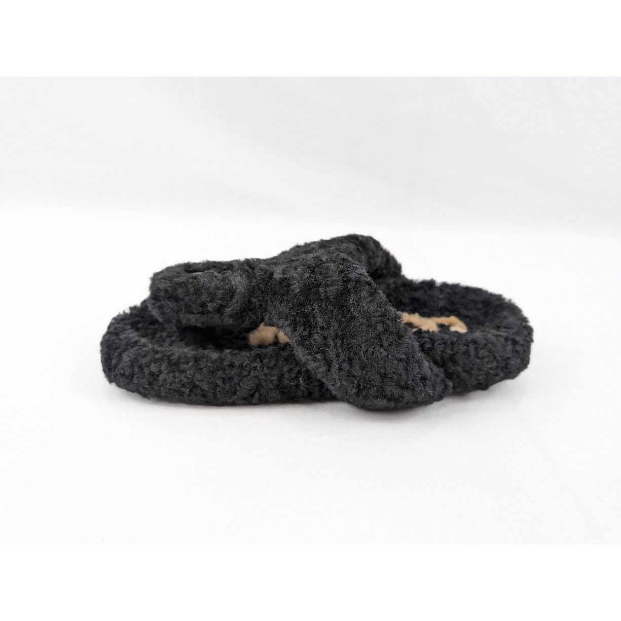 Loewe o1rshd1 Furry Sandals in Black Size US 6 / IT 36 - 7 Thumbnail