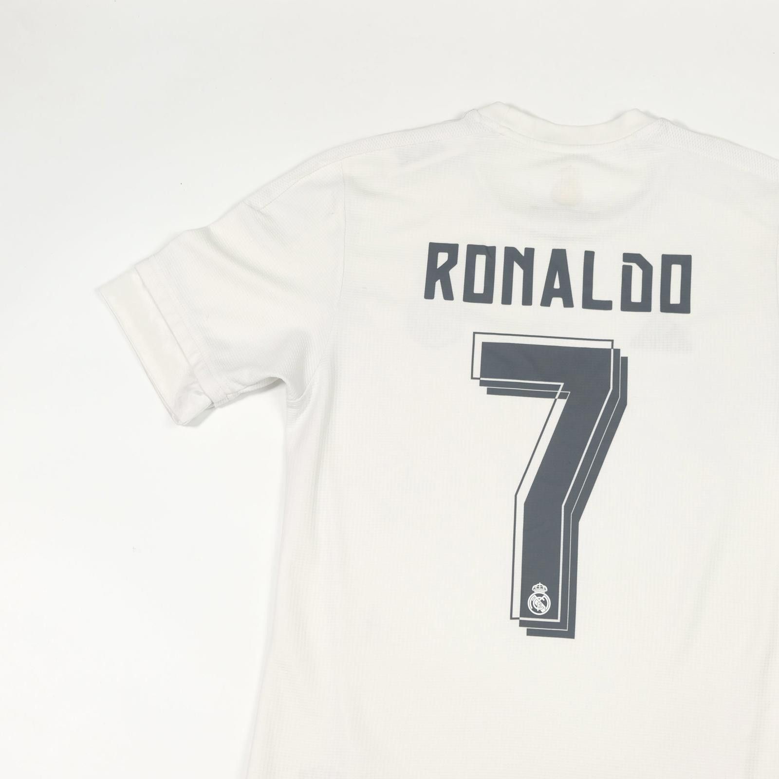 Adidas 2015/16 Real Madrid Home Shirt Ronaldo (S) Size US S / EU 44-46 / 1 - 4 Thumbnail