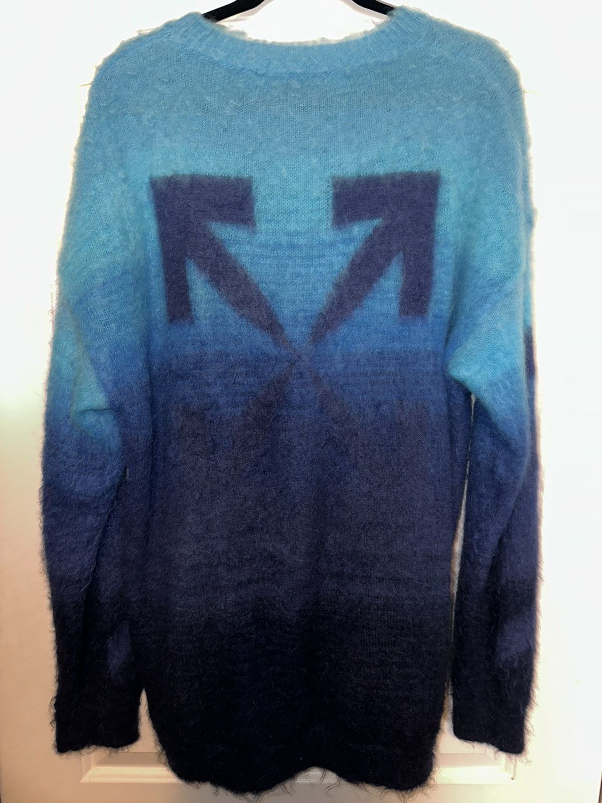 Off-White Off White Mohair Crewneck Size US L / EU 52-54 / 3 - 1 Thumbnail