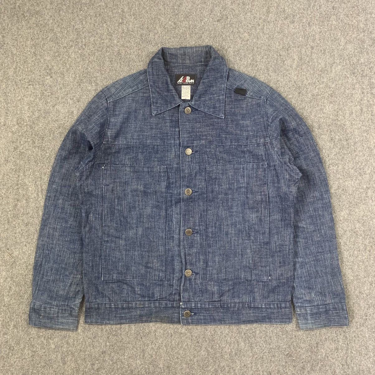 Japanese Brand × Lad Musician × Vintage Vintage Lad Musician Button Up Denim Jacket Size US S / EU 44-46 / 1 - 1 Thumbnail