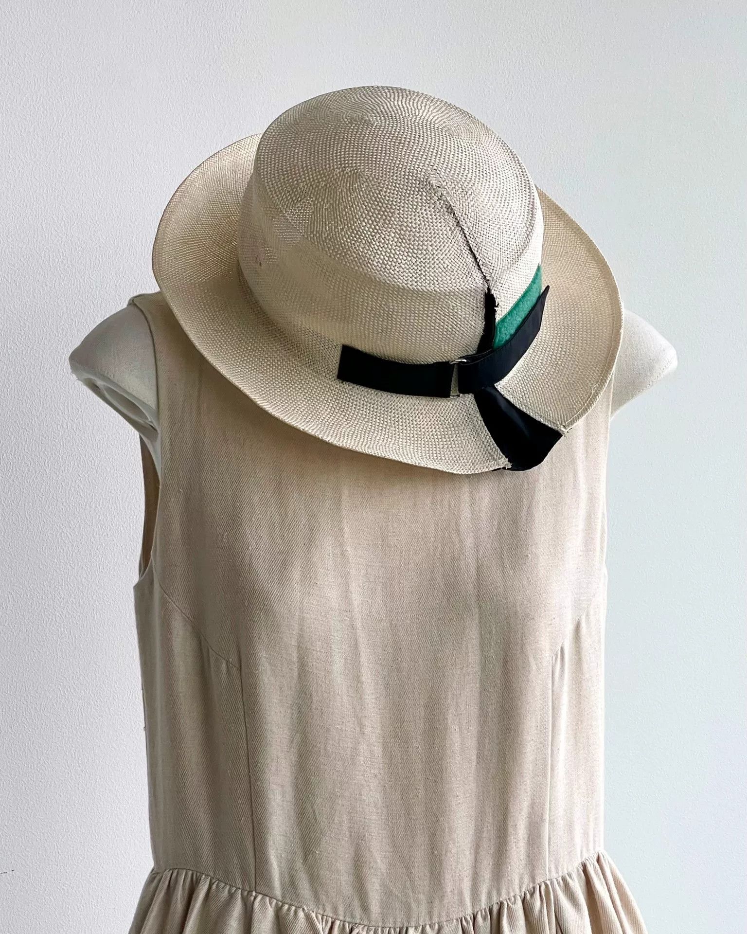 KIJIMA TAKAYUKI KIJIMA TAKAYUKI Vintage Woven Hat Size ONE SIZE - 1 Thumbnail