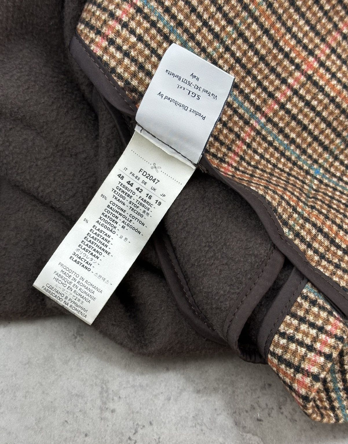 Circolo 1901 Circolo 1901 Women's Cropped Plaid Blazer Jacket UK 16 Size US L / EU 52-54 / 3 - 10 Thumbnail