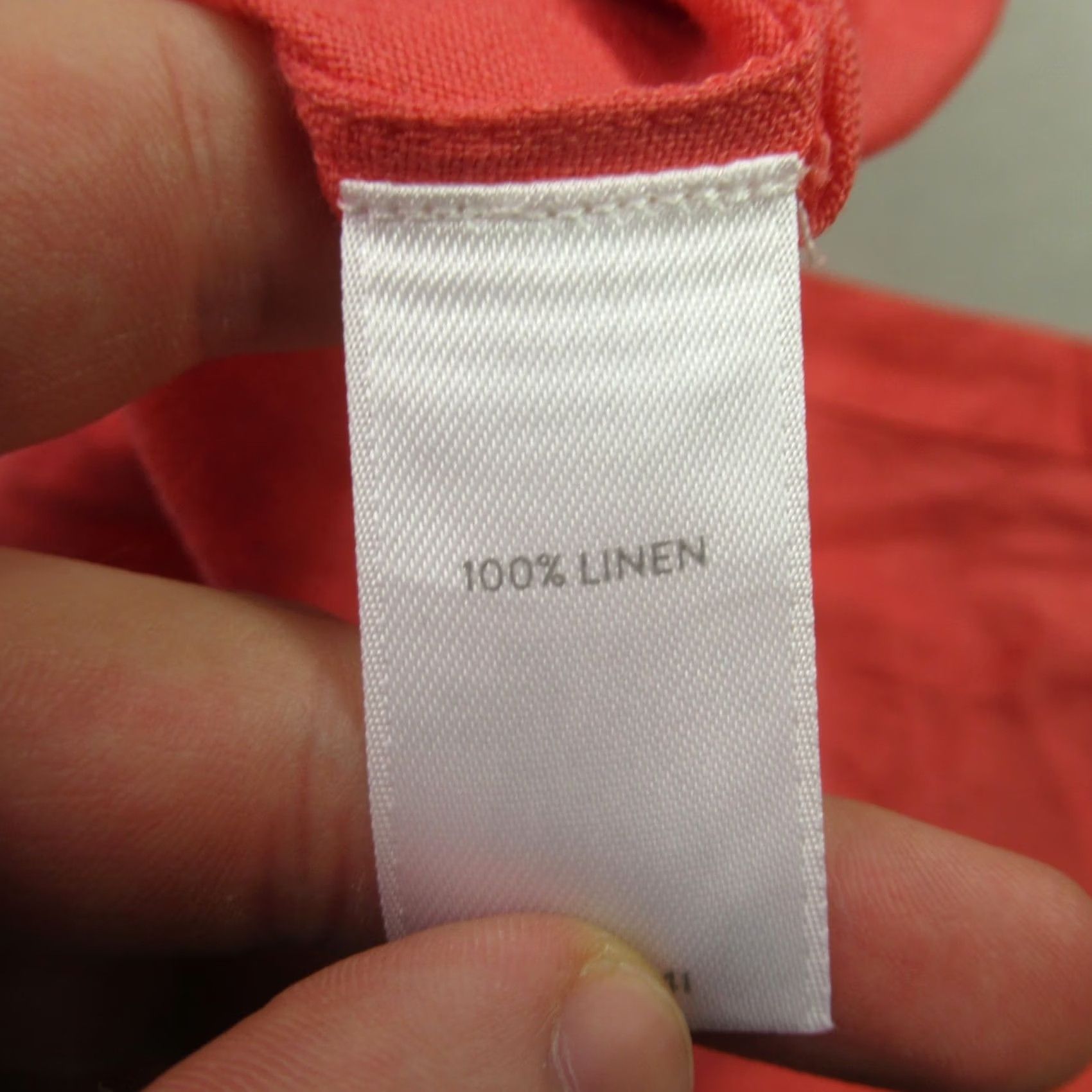 J. Jill J. Jill Shirt Womens XS Sleeveless Button Front Red Casual Lightweight Size XS / US 0-2 / IT 36-38 - 5 Thumbnail