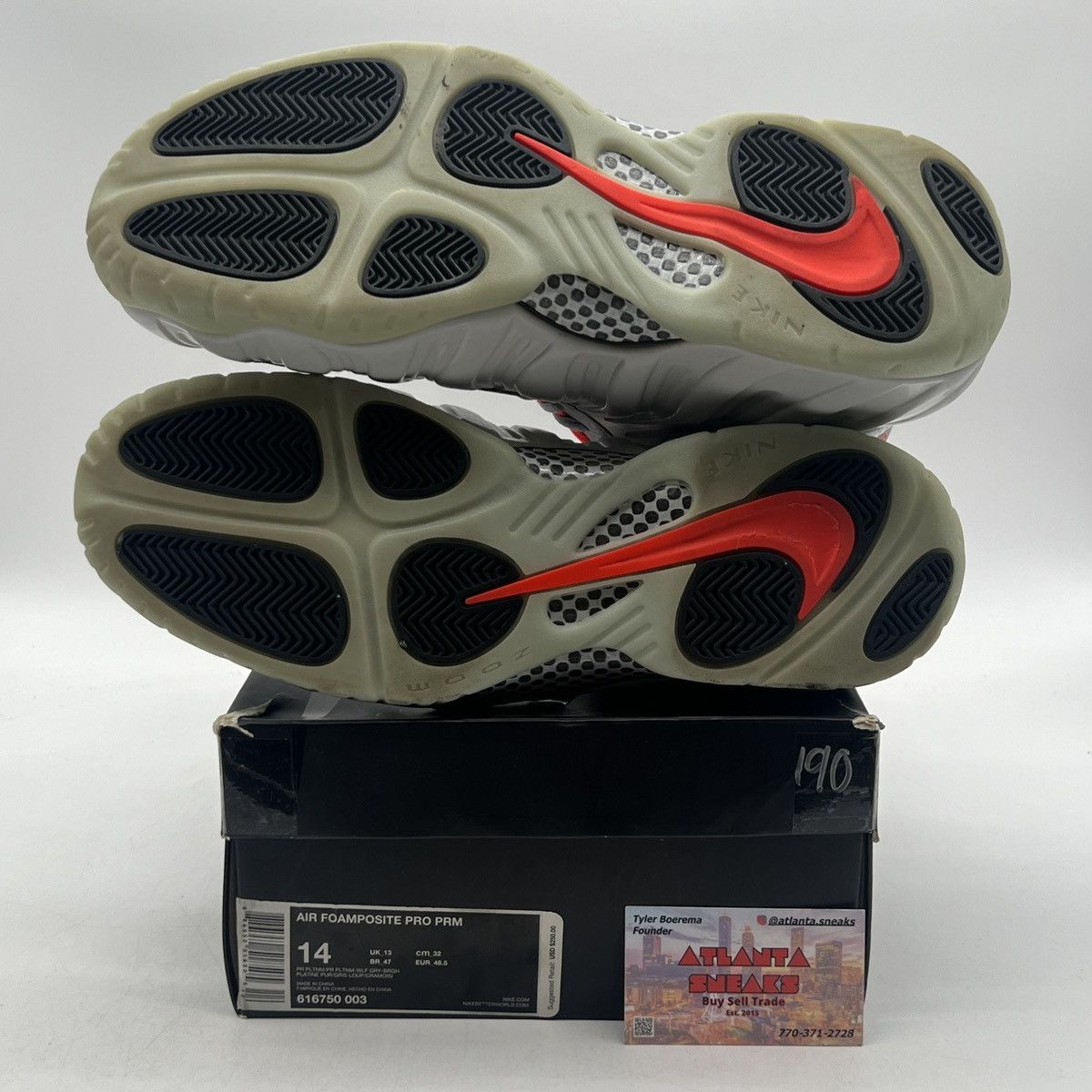 Nike Air Foamposite pro pure platinum Size US 14 / EU 47 - 8 Thumbnail
