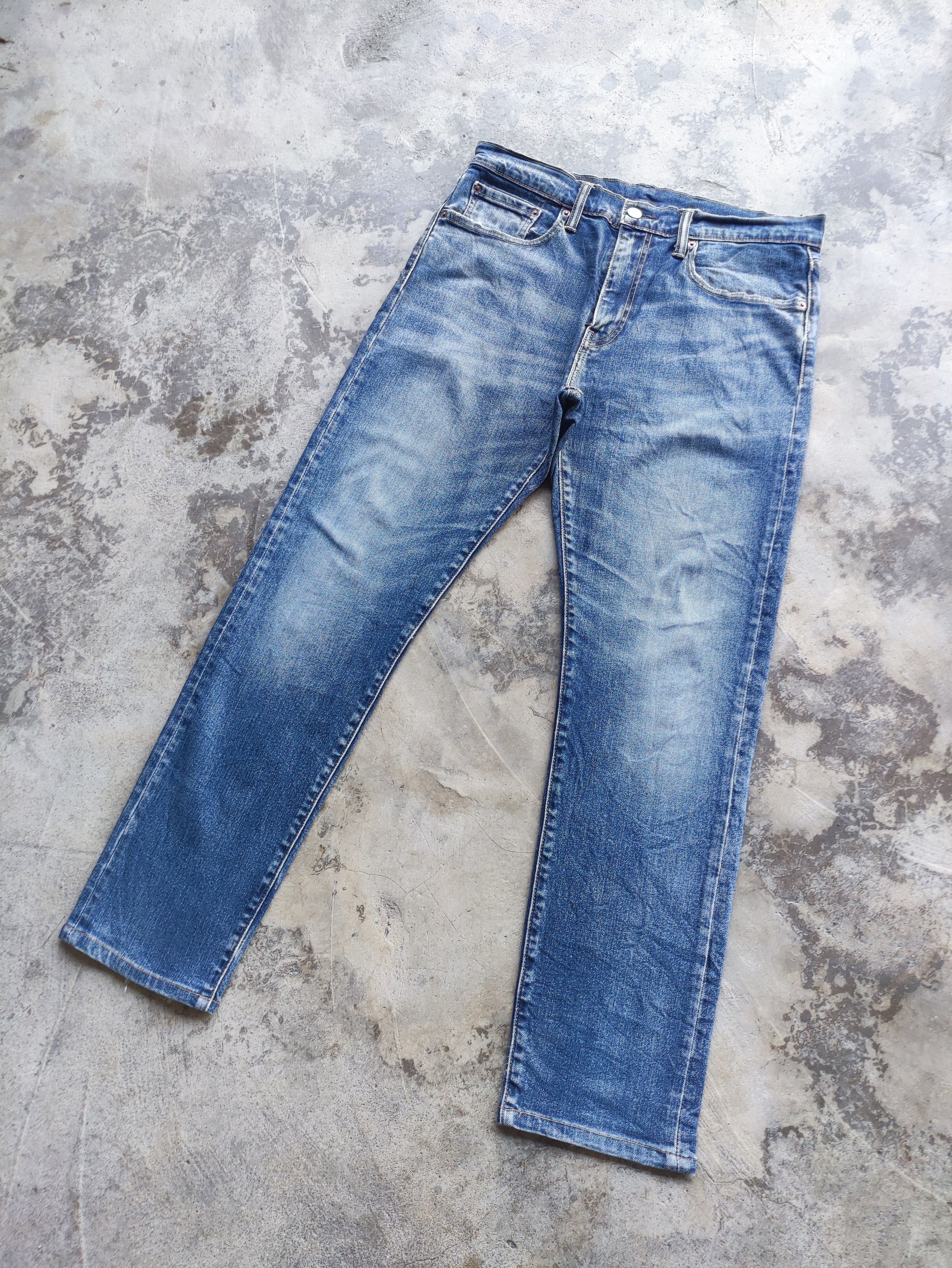 Levi's Vintage Levi's Brand Straight Denim Faded Distressed Pants Size US 34 / EU 50 - 2 Thumbnail