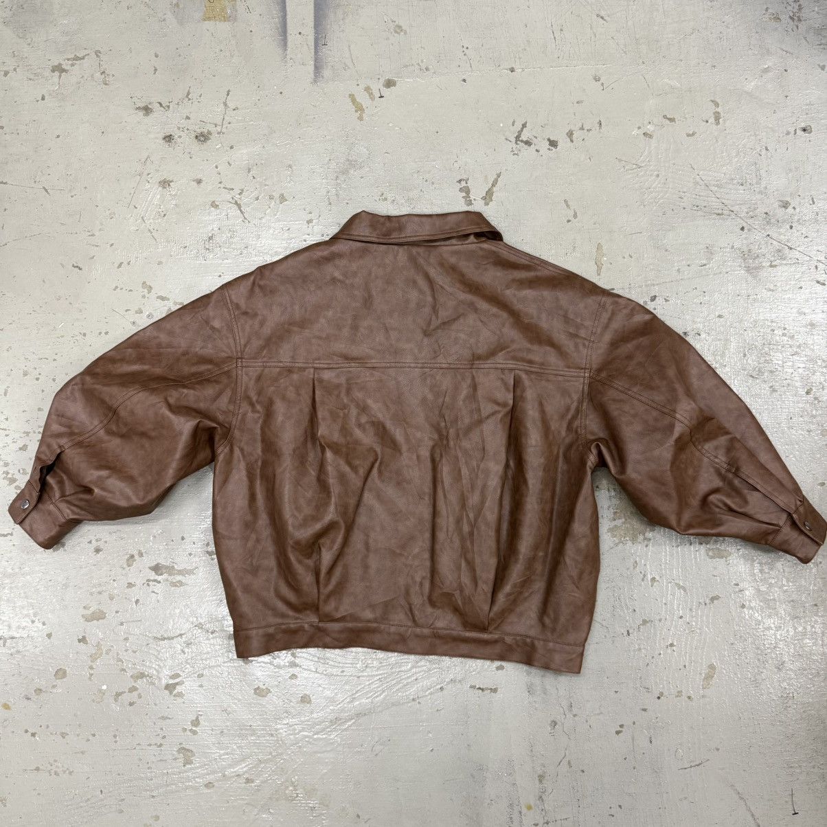 Leather No Id Leather 1980s London Fog Blouson Jacket Type Size US M / EU 48-50 / 2 - 7 Thumbnail