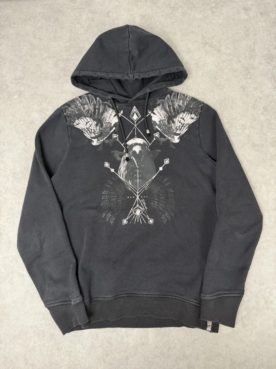 Just Cavalli AW2017 Cavalli Black Bird Zip Hoodie Size US M / EU 48-50 / 2 - 4 Thumbnail