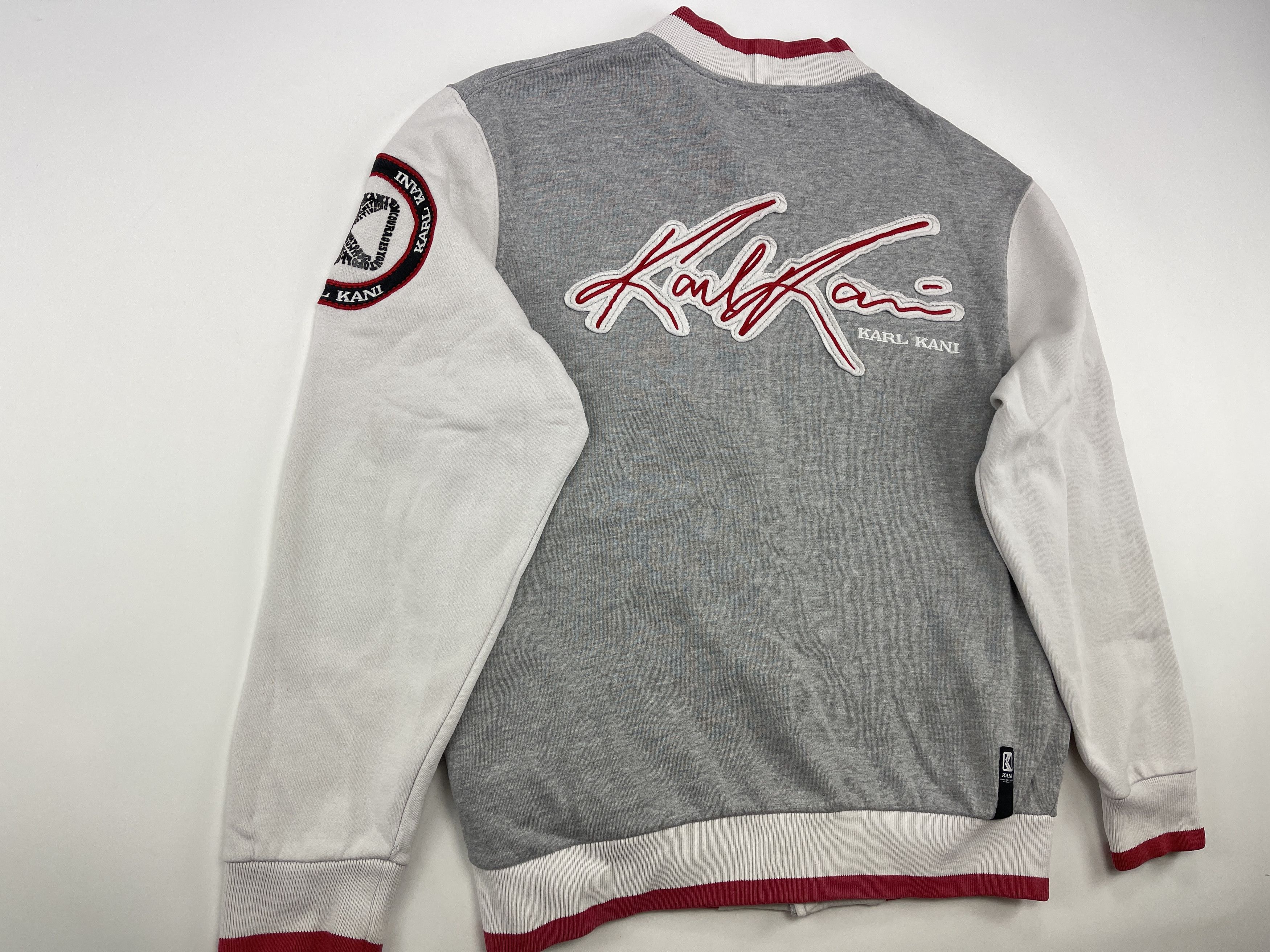 Karl Kani KARL KANI sweatshirt, gray, vintage Kani, 90s hip-hop size M Size US M / EU 48-50 / 2 - 4 Thumbnail
