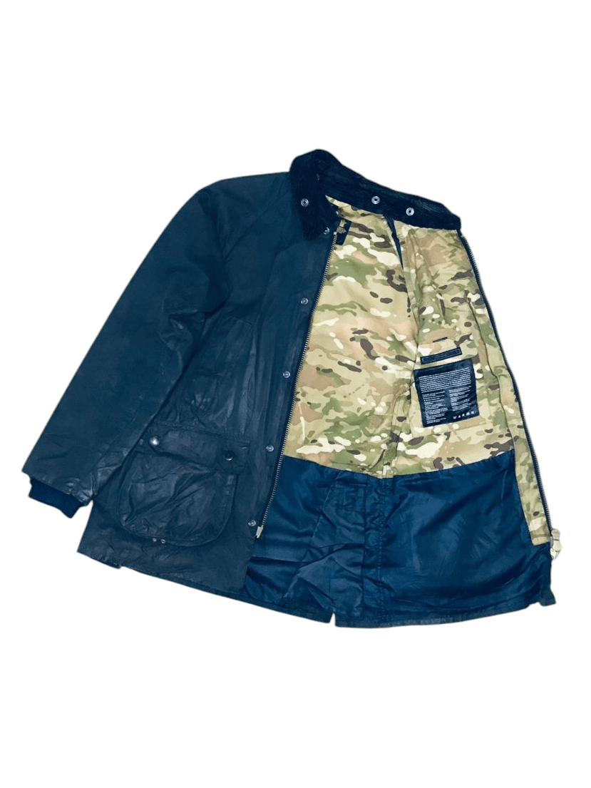 Barbour Vintage Barbour Sophnet Waxed Heavy Jacket Size US M / EU 48-50 / 2 - 1 Thumbnail