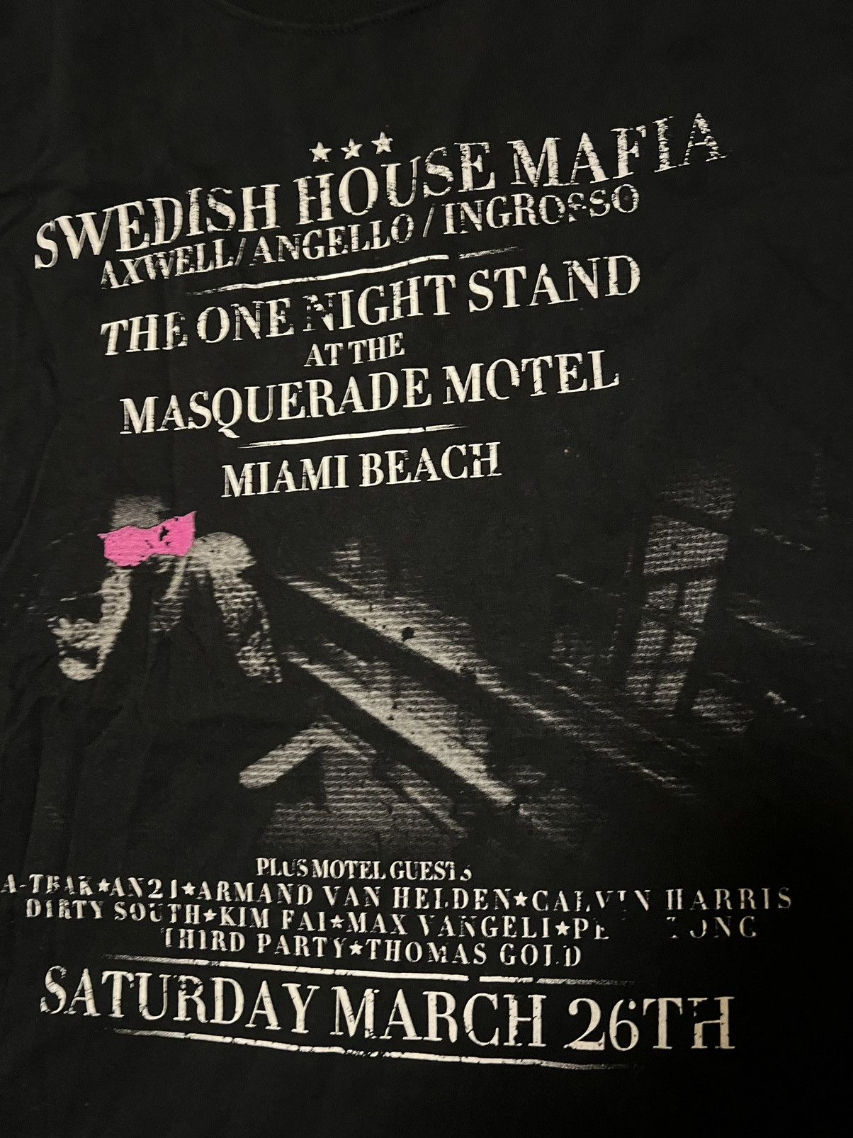 Other Swedish House Mafia Calvin Harris Pharrell Concert Shirt Size US XL / EU 56 / 4 - 2 Thumbnail