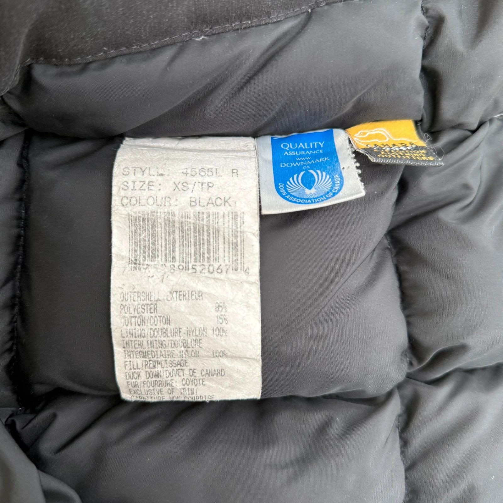 Canada Goose Canada Goose Expedition Parka Black Winter Jacket Size US S / EU 44-46 / 1 - 8 Thumbnail