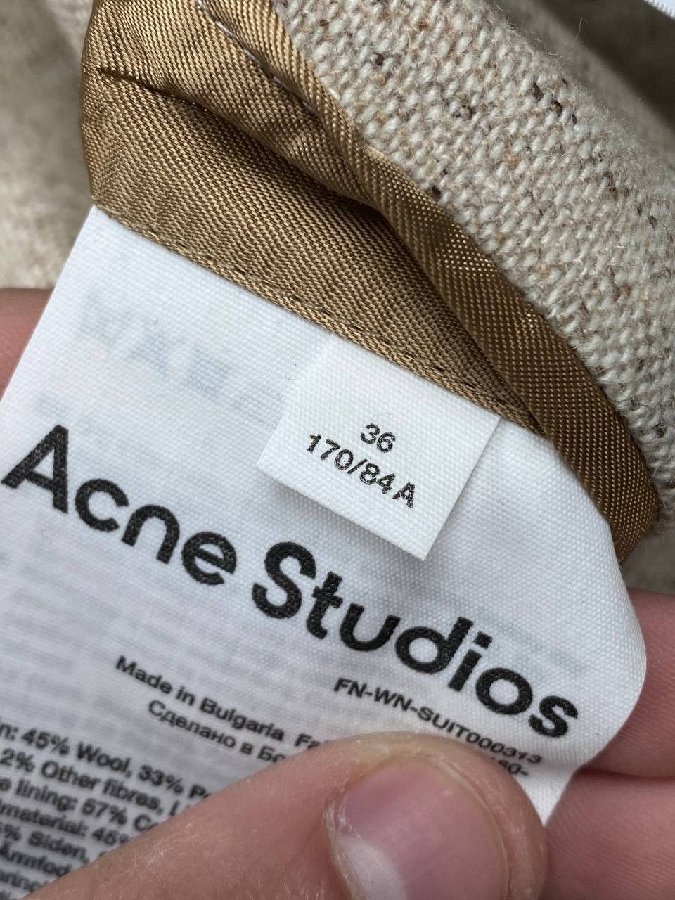 Acne Studios Acne Studios Wool Suit Blazer And Pants Size XS / US 0-2 / IT 36-38 - 8 Thumbnail