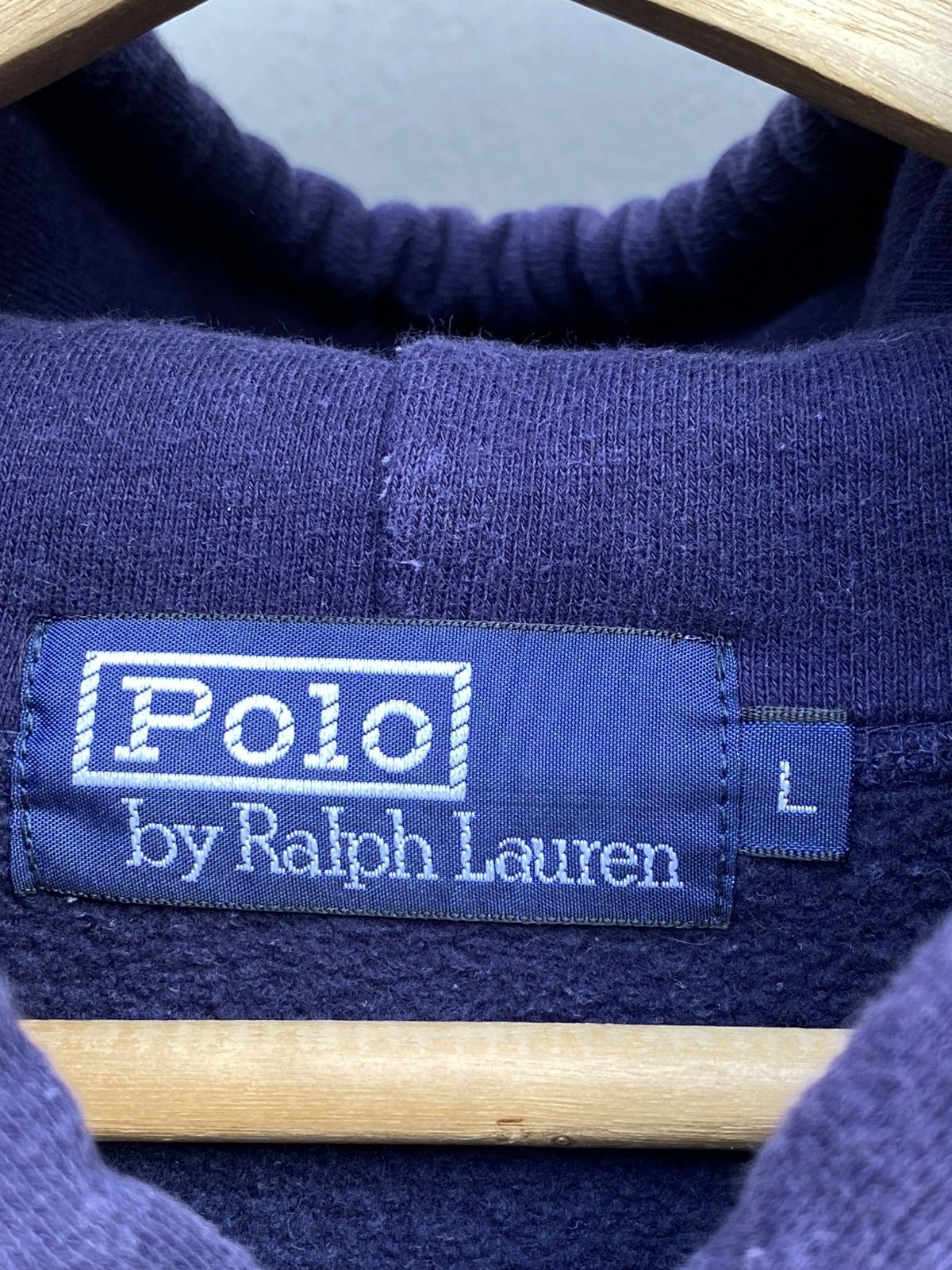 Polo Ralph Lauren OG 90s POLO RALPH LAUREN “K-Swiss” Center Logo Hoodie Size US L / EU 52-54 / 3 - 7 Thumbnail