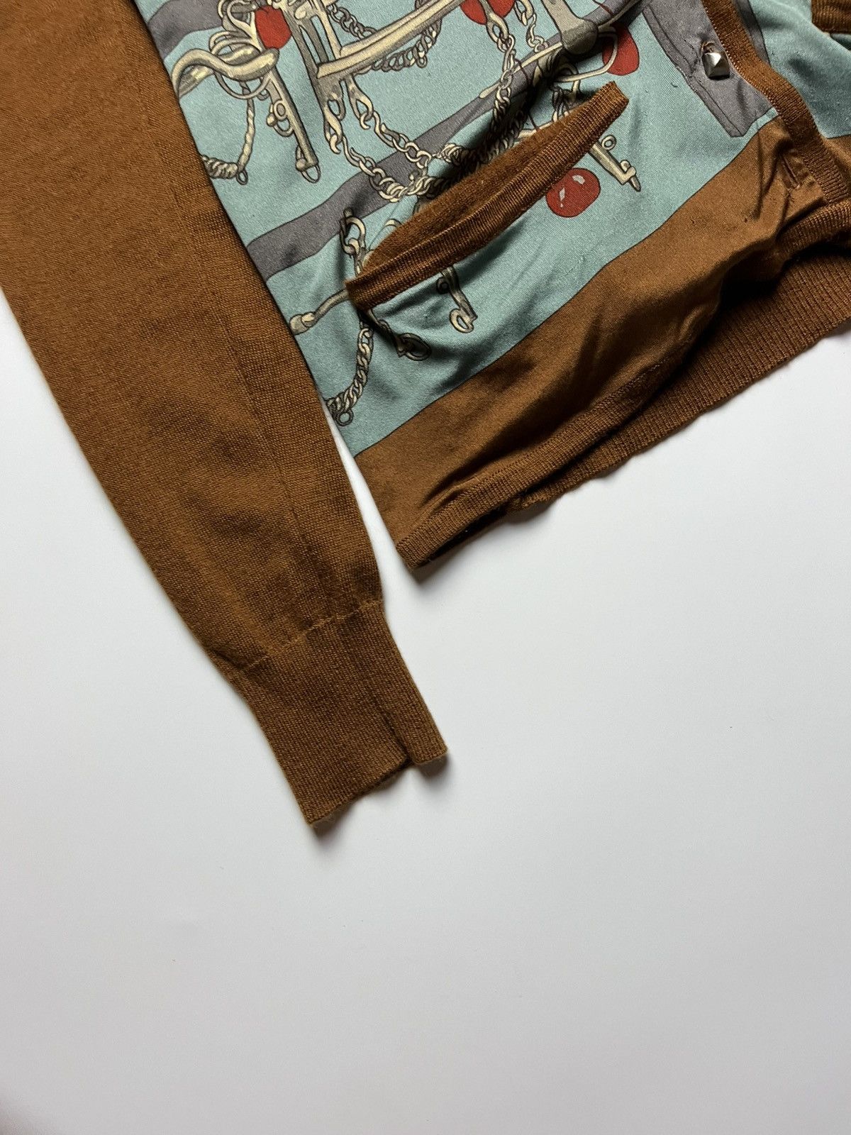 Hermes Hermès by Maison Margiela Chain Iron Button Cardigan Size XS / US 0-2 / IT 36-38 - 8 Thumbnail