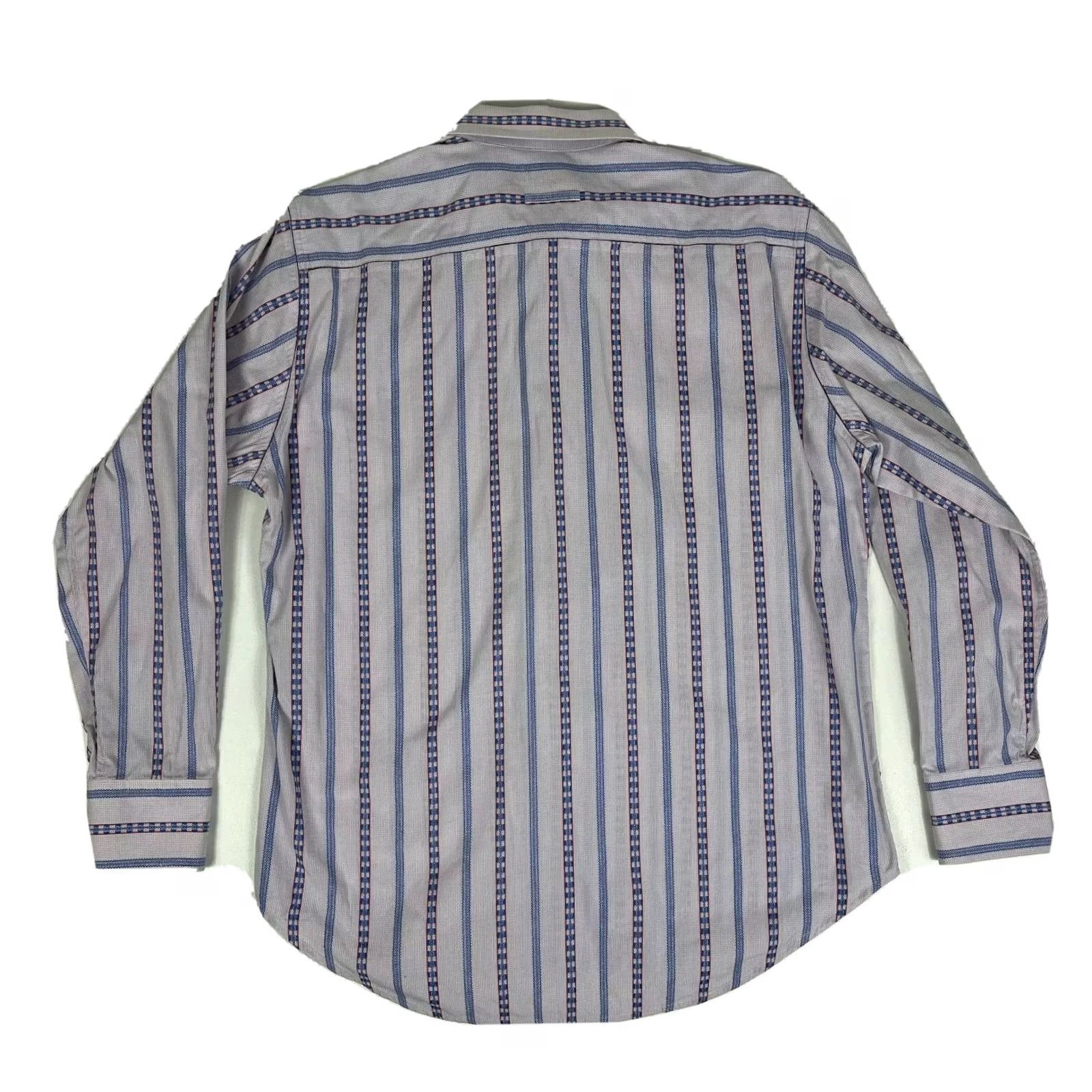 Robert Graham Robert Graham Button-Up Shirt Striped Mens L Multicolor 100% Cotton Casual Shirt Size US L / EU 52-54 / 3 - 3 Thumbnail