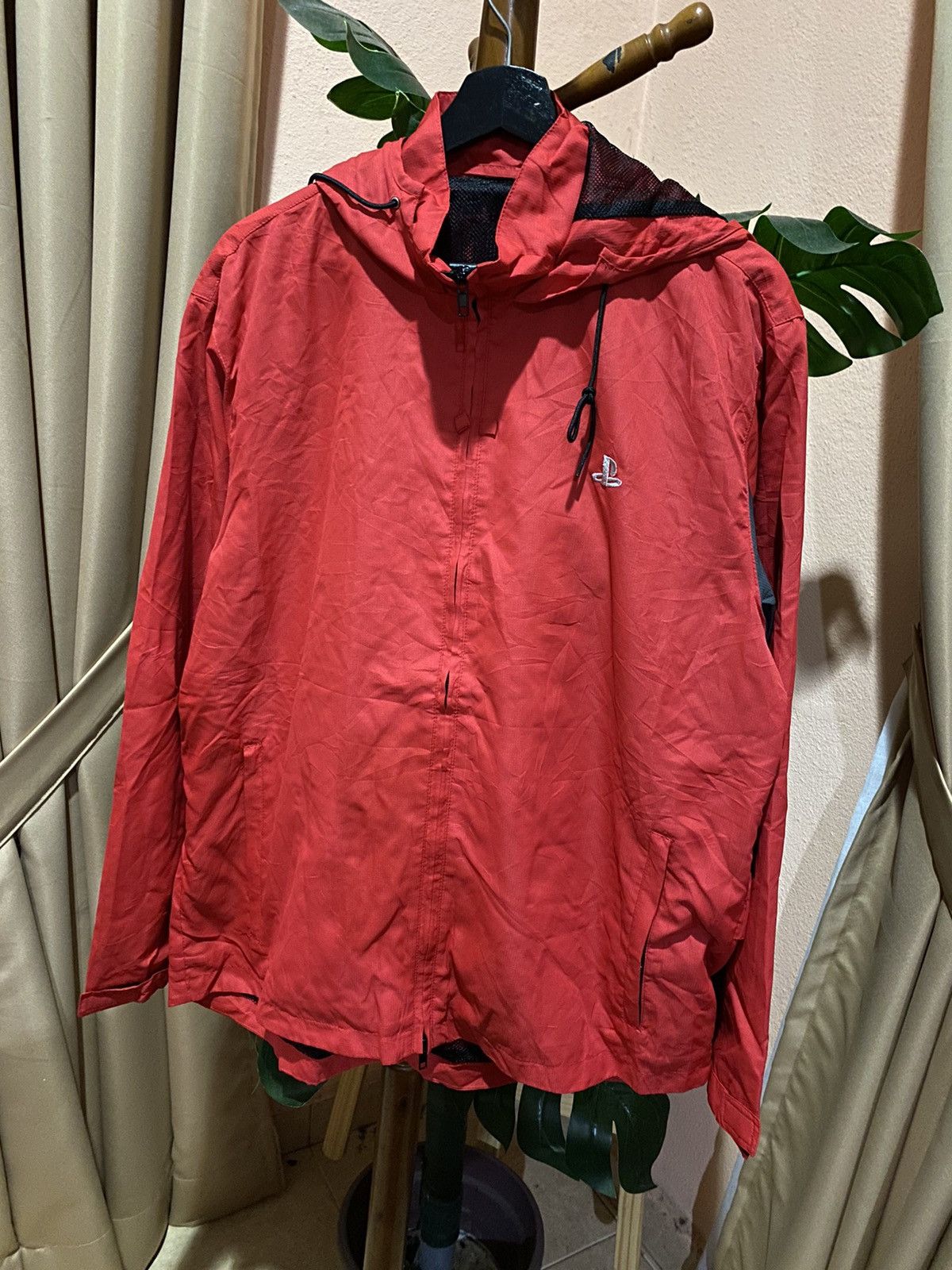 Playstation Rare PlayStation Red Hooded Jacket – Exclusive Promotional Size US XL / EU 56 / 4 - 2 Thumbnail