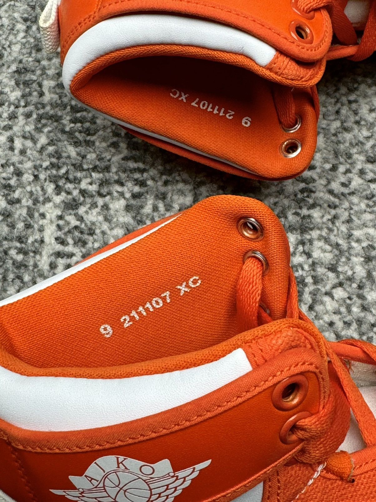 Jordan Brand Jordan 1 Retro AJKO Rush Orange Size US 9 / EU 42 - 11 Thumbnail