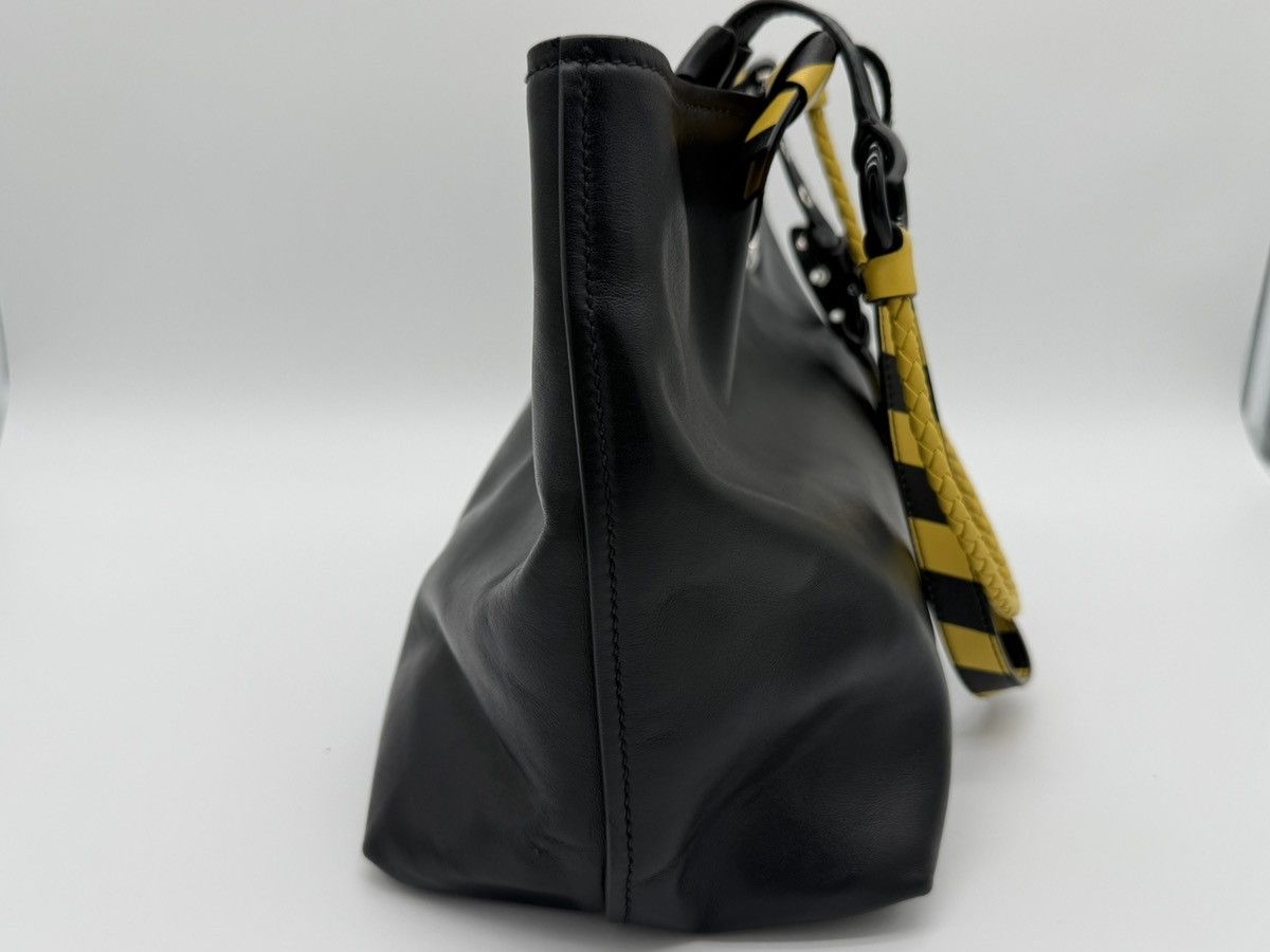 Miu Miu Miu Miu Leather Tote Bag – Black with Silver Hardware Size ONE SIZE - 8 Thumbnail