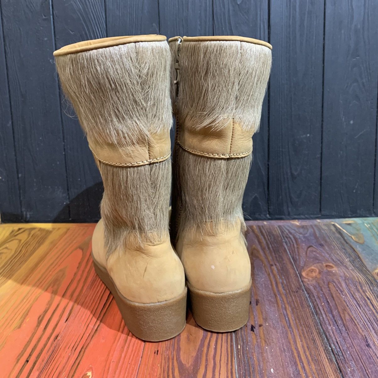 Kandahar Switzerland Women’s Leather Boots Size 4, 37