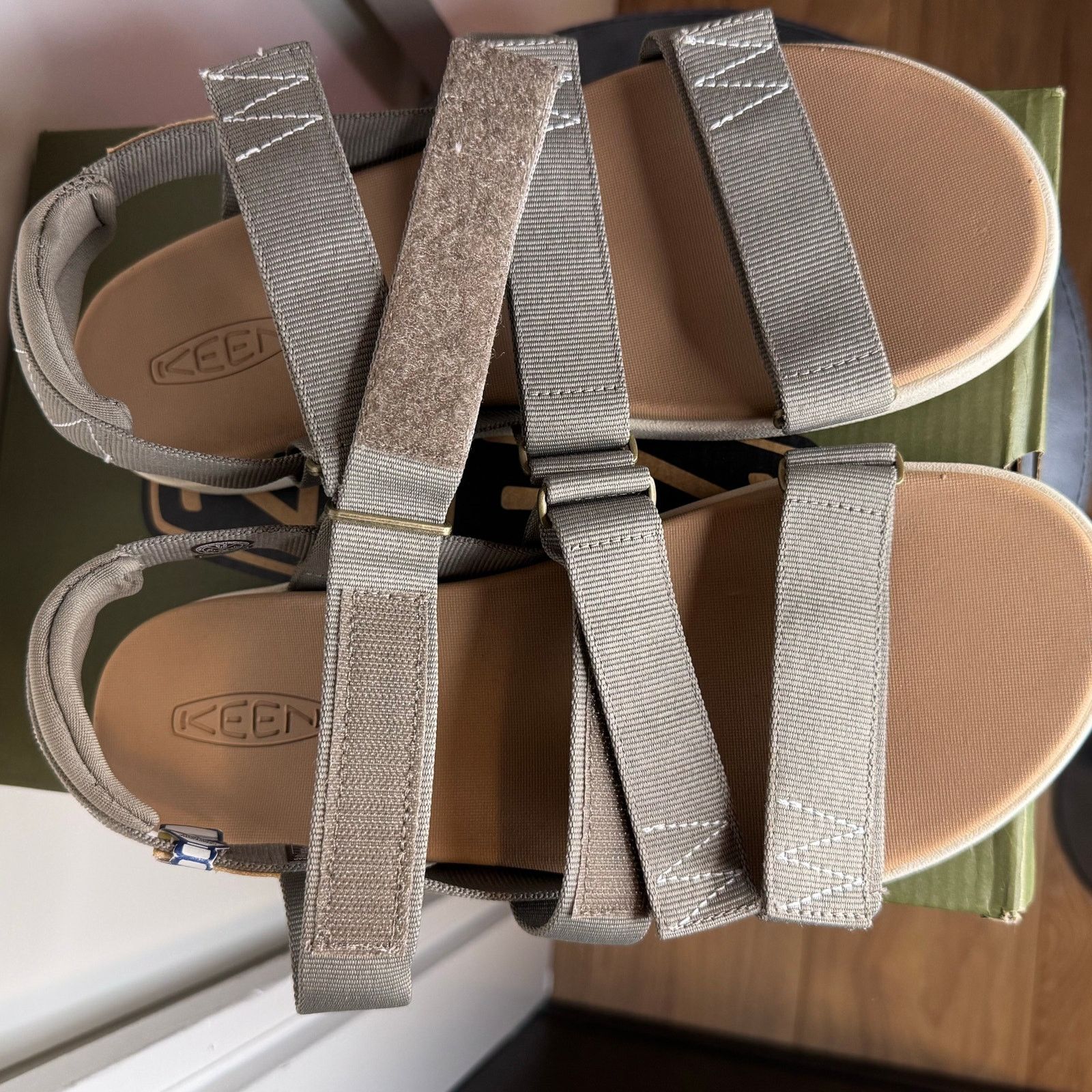 KEEN •NWT• KEEN Elle STRAPPY Sandal • US 9.5W #1027210 BRINDLE Size US 9.5 / IT 39.5 - 8 Thumbnail