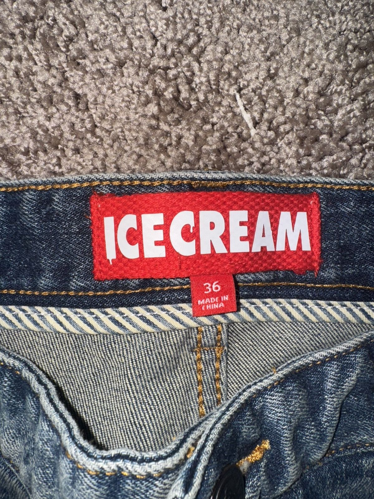 Icecream ICECREAM running dog jeans Size US 36 / EU 52 - 4 Thumbnail
