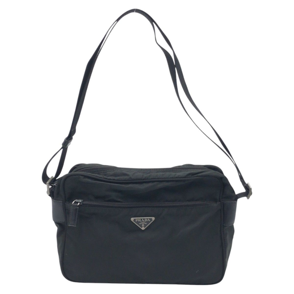 Prada Prada Prada Tessuto Triangle Logo Nylon Shoulder Bag Others Shoulder Bag Size ONE SIZE - 1 Thumbnail