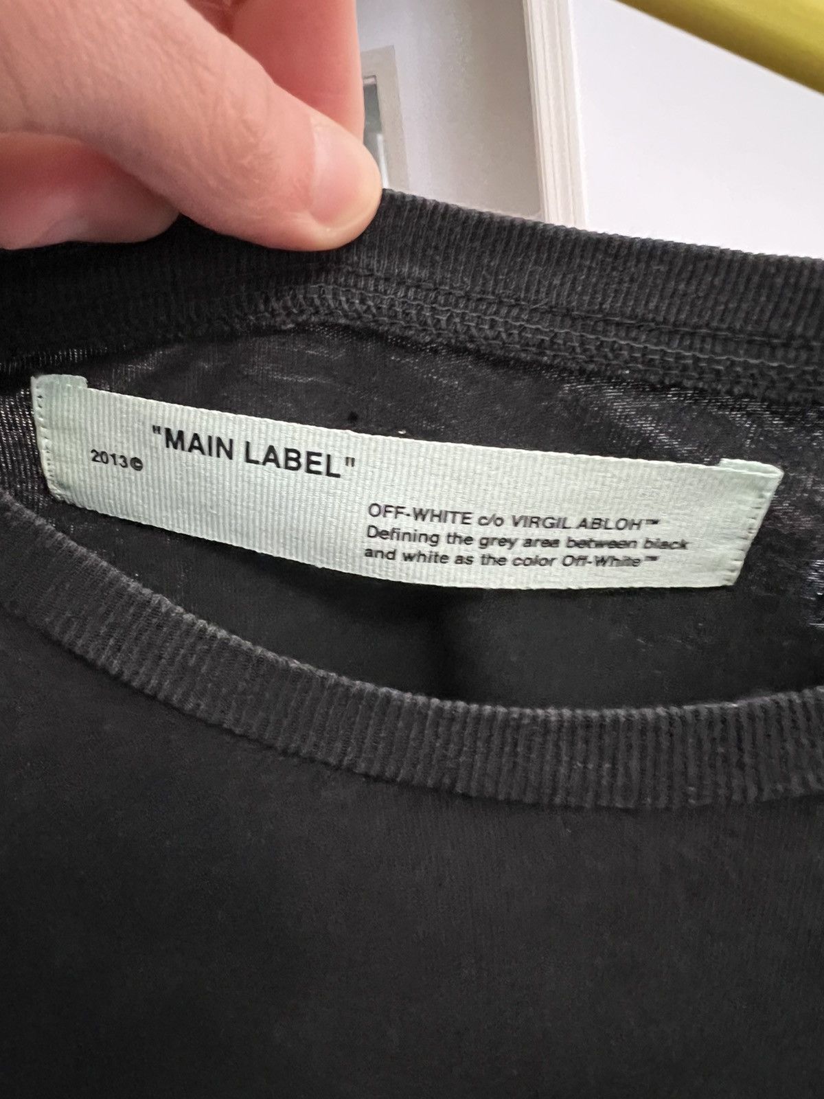 Off-White Off White long sleeve tshirt fw17 Size US M / EU 48-50 / 2 - 3 Thumbnail