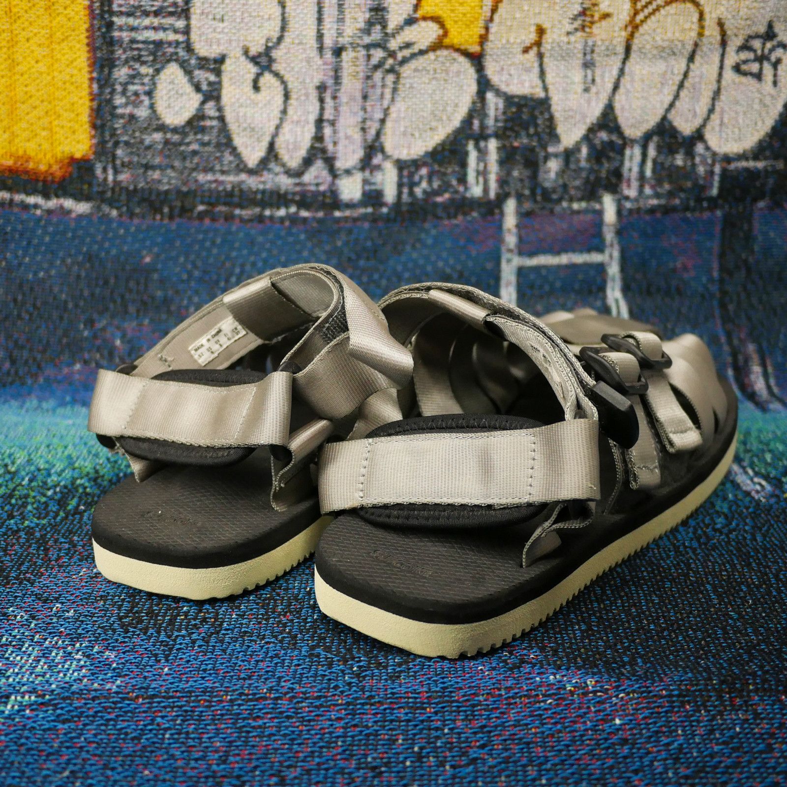 Suicoke Suicoke Shaco Gray Sandals Size US 9 / EU 42 - 4 Thumbnail