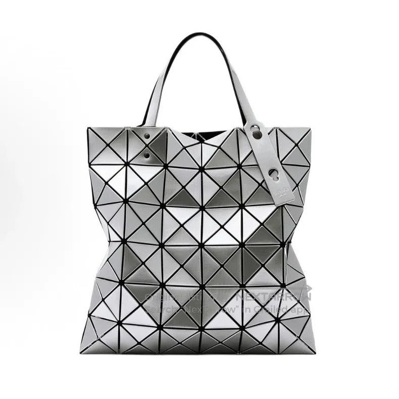 Issey Miyake Issey Miyake Silver Handbag Size ONE SIZE - 1 Thumbnail