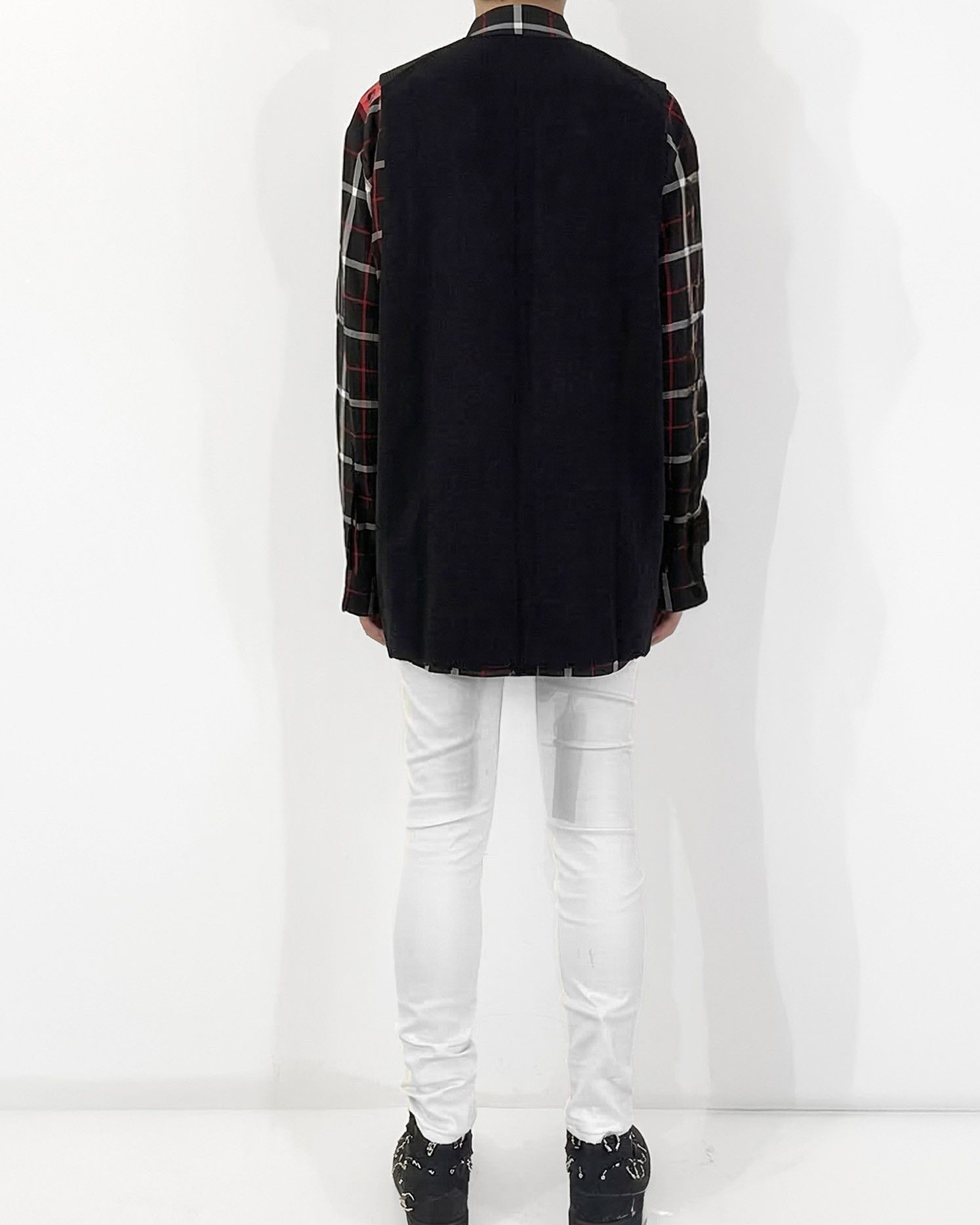 Rick Owens Cashmere V-Tank in Black Size US L / EU 52-54 / 3 - 2 Thumbnail