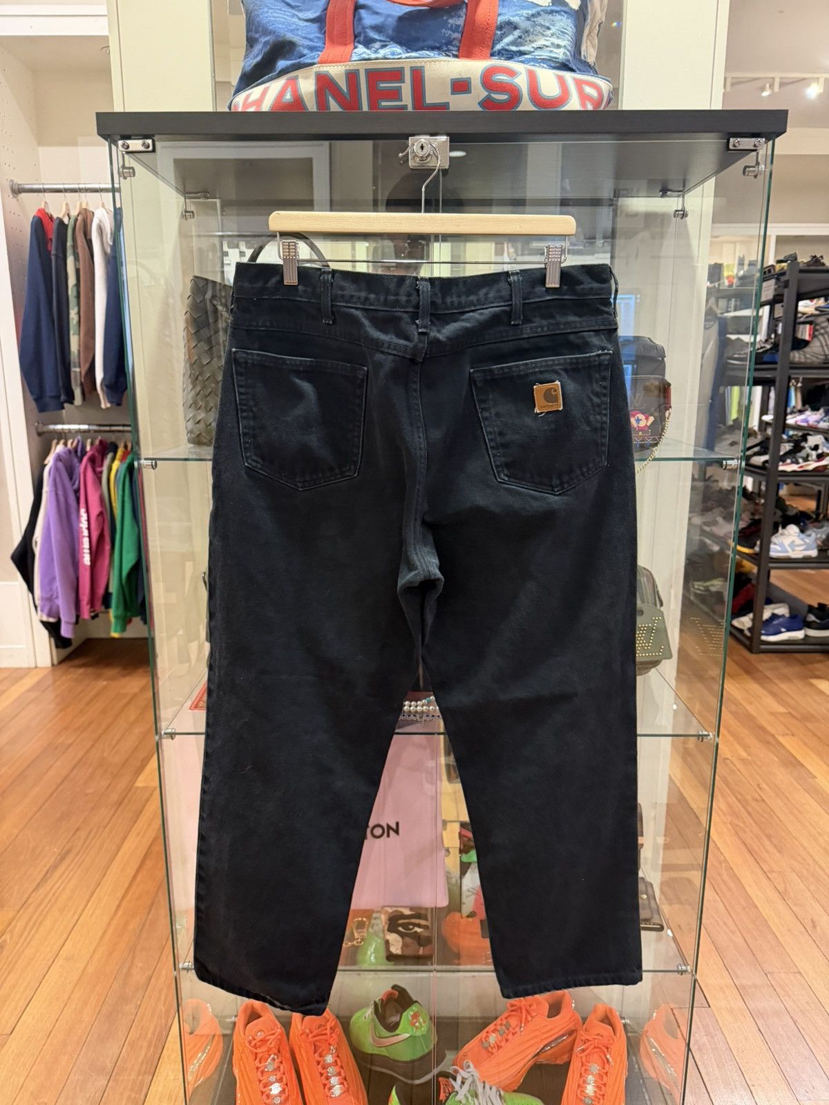Carhartt Carhartt B161-BLK Relaxed Fit Pants - Black Size US 38 / EU 54 - 2 Thumbnail