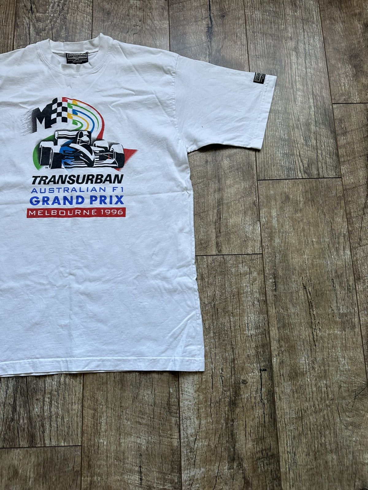 Formula 1 1996 Goodsports Australian Grand Prix F1 T Shirt Size US XL / EU 56 / 4 - 4 Thumbnail