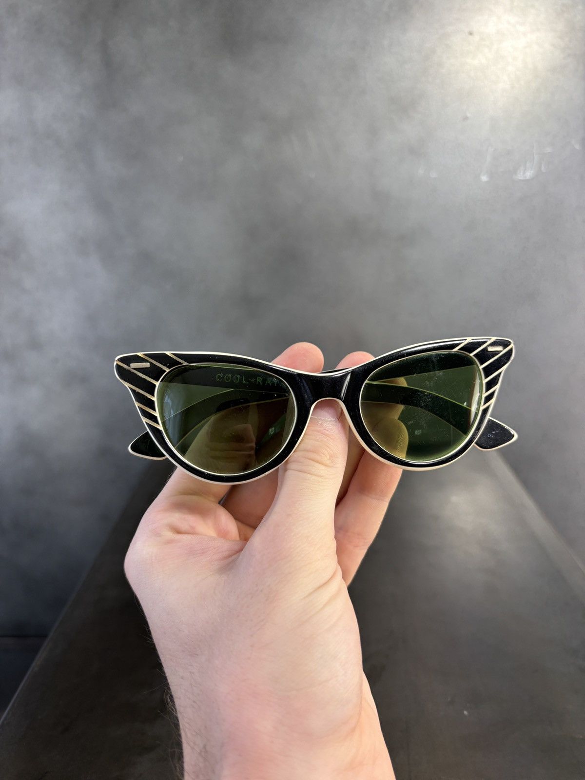 American Optical × Polaroid × Vintage 1950s Cool-Ray Polaroid 80 Sunglasses 1940s American Optical Size ONE SIZE - 16 Thumbnail