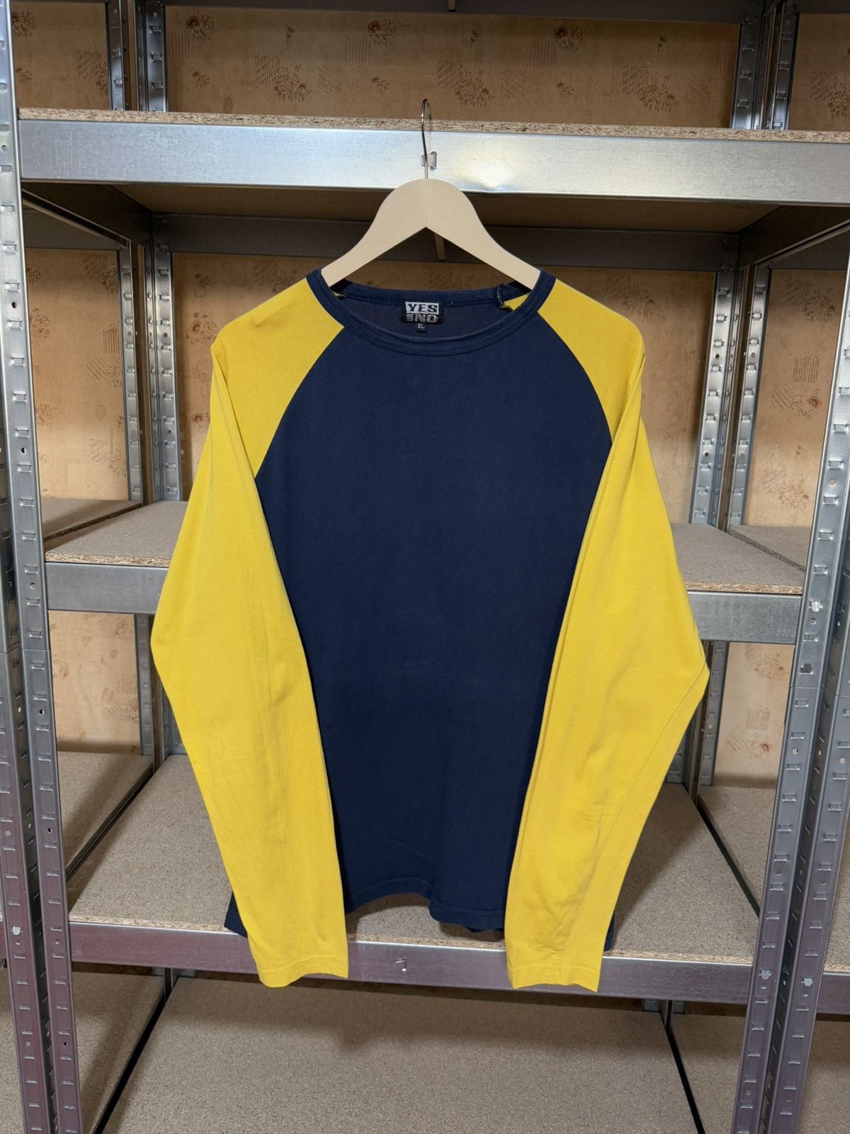 Vintage Vintage 90’s Yes Or No Longsleeve Retro T-Shirt Y2K Hype Size US XL / EU 56 / 4 - 1 Thumbnail