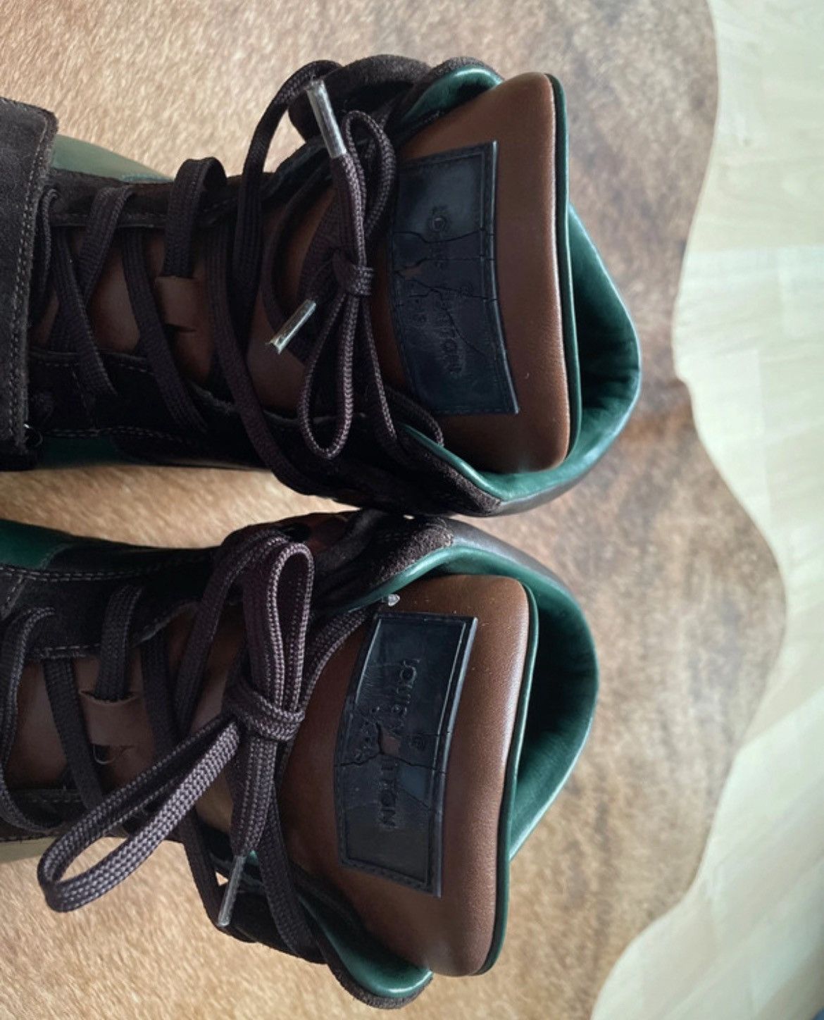 Louis Vuitton louis vuitton high top trainers Size US 9.5 / EU 42-43 - 7 Thumbnail