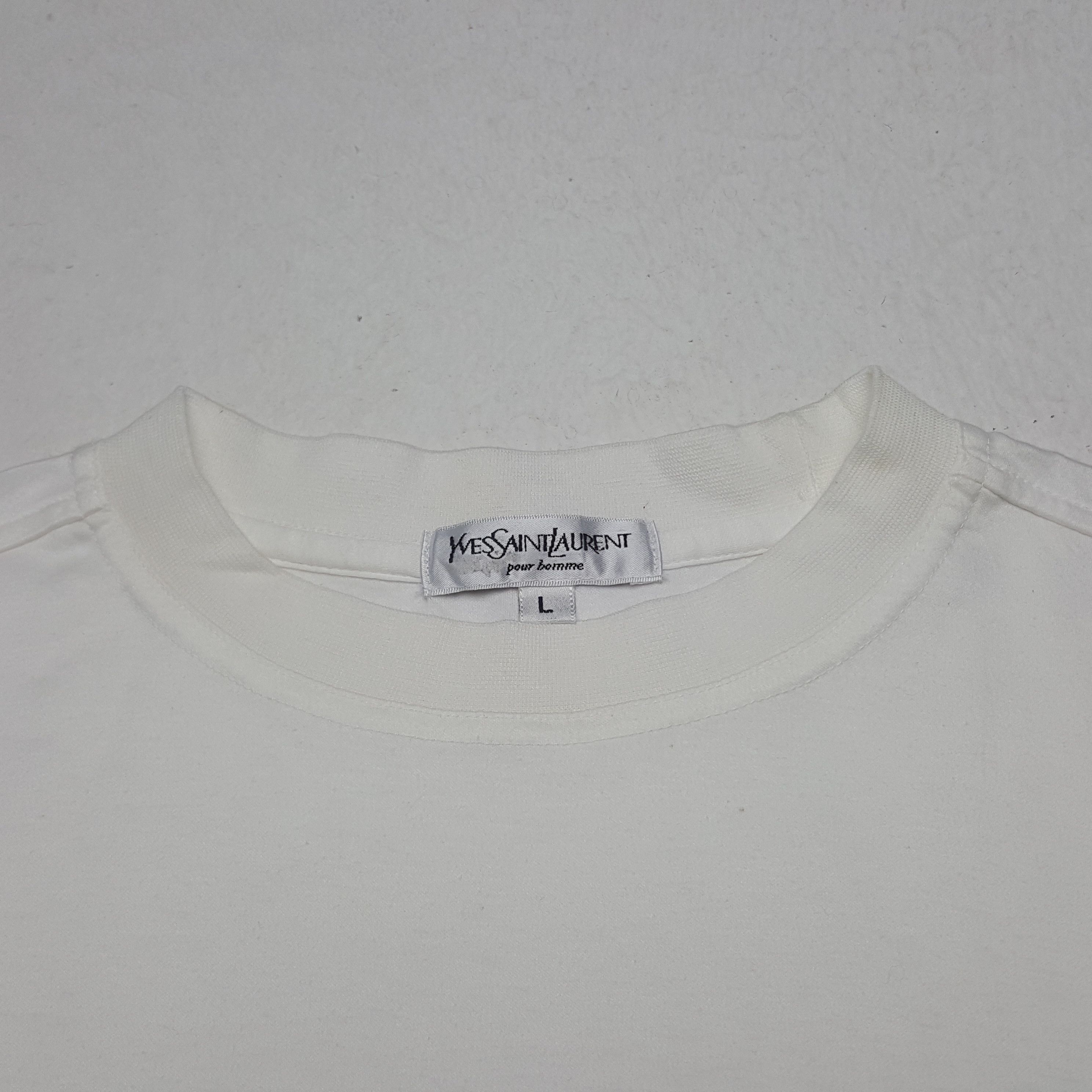 Vintage × Yves Saint Laurent Vintage Yves Saint Laurent Italian Brand Tshirt Size US M / EU 48-50 / 2 - 4 Thumbnail