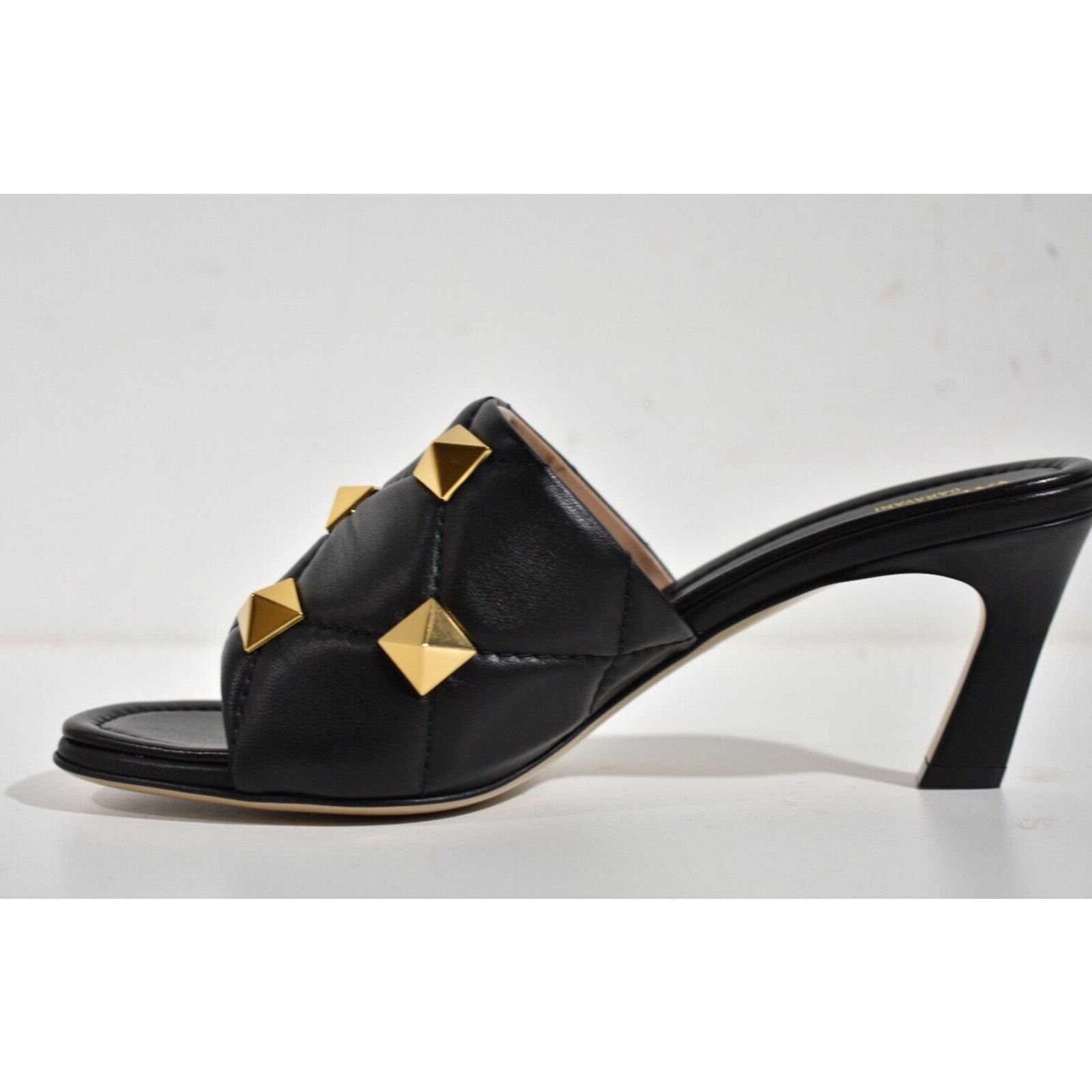 Valentino Rockstud 65 Roman Stud Backless Mule Slide Heel Sandal 39 Size US 9 / IT 39 - 9 Thumbnail