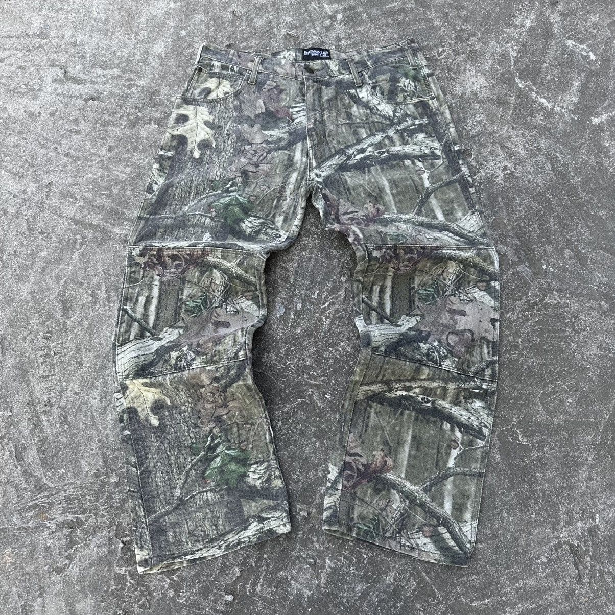 Realtree Crazy Vintage Carhartt Style Realtree Camo Double Knee Size US 37 - 1 Thumbnail