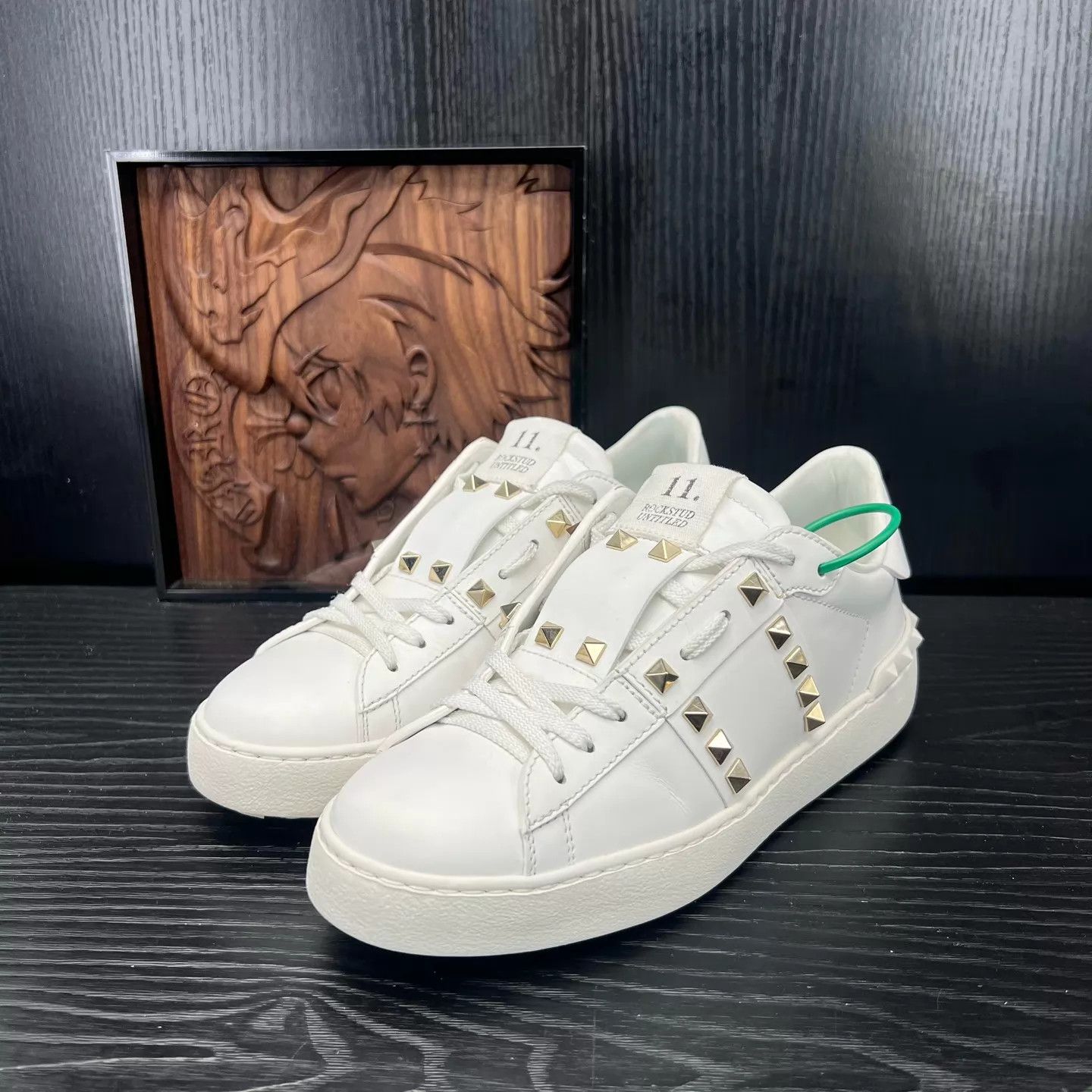 Valentino Valentino Rockstud White 37 Like New With Box Size US 6.5 / IT 36.5 - 1 Thumbnail