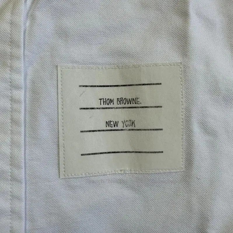 Thom Browne Thom Browne White Long Sleeve Shirt for Men . Size US XXL / EU 58 / 5 - 2 Thumbnail